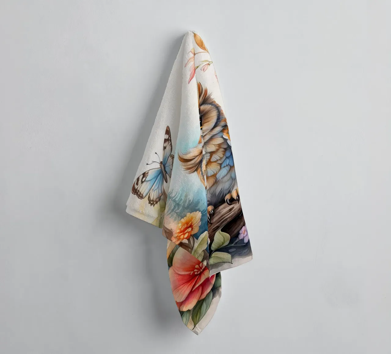 die Eule Handtuch von 🎁 NOBELART