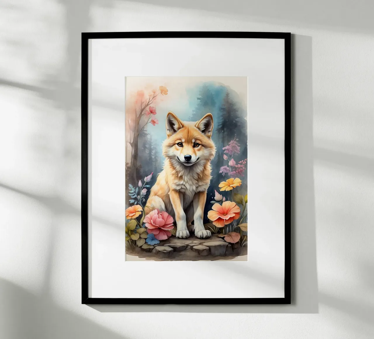 Ein sehr netter kleiner Wolf Hahnemühle von 🎁 ARTVI-SHOP
