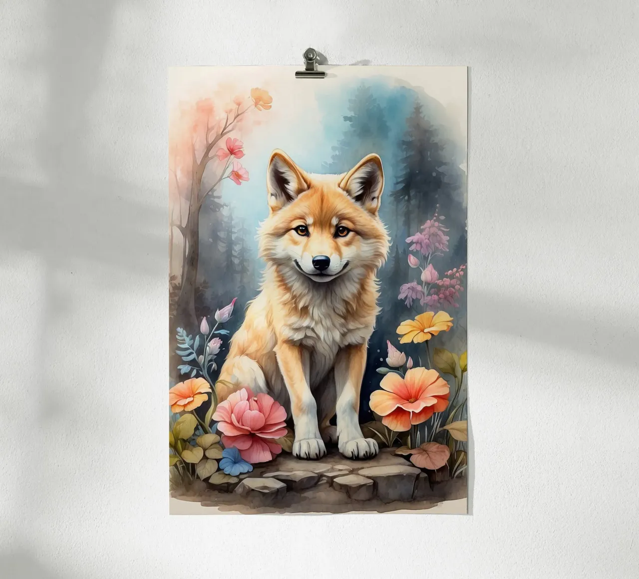 Ein sehr netter kleiner Wolf Hahnemühle von 🎁 ARTVI-SHOP