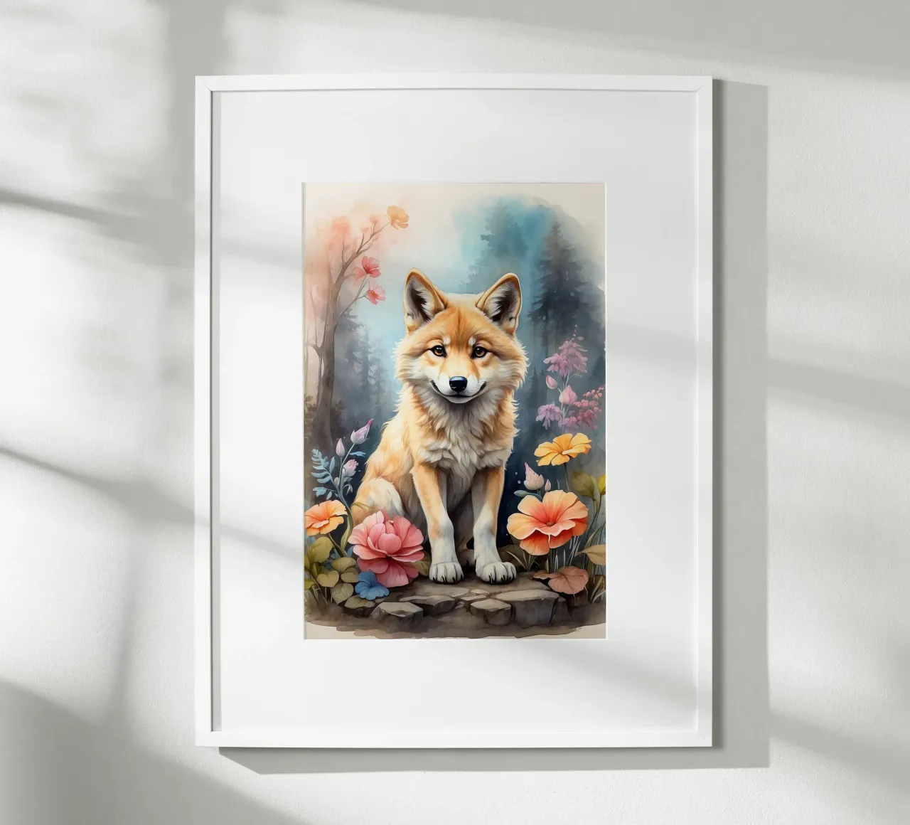 Ein sehr netter kleiner Wolf Hahnemühle von 🎁 ARTVI-SHOP