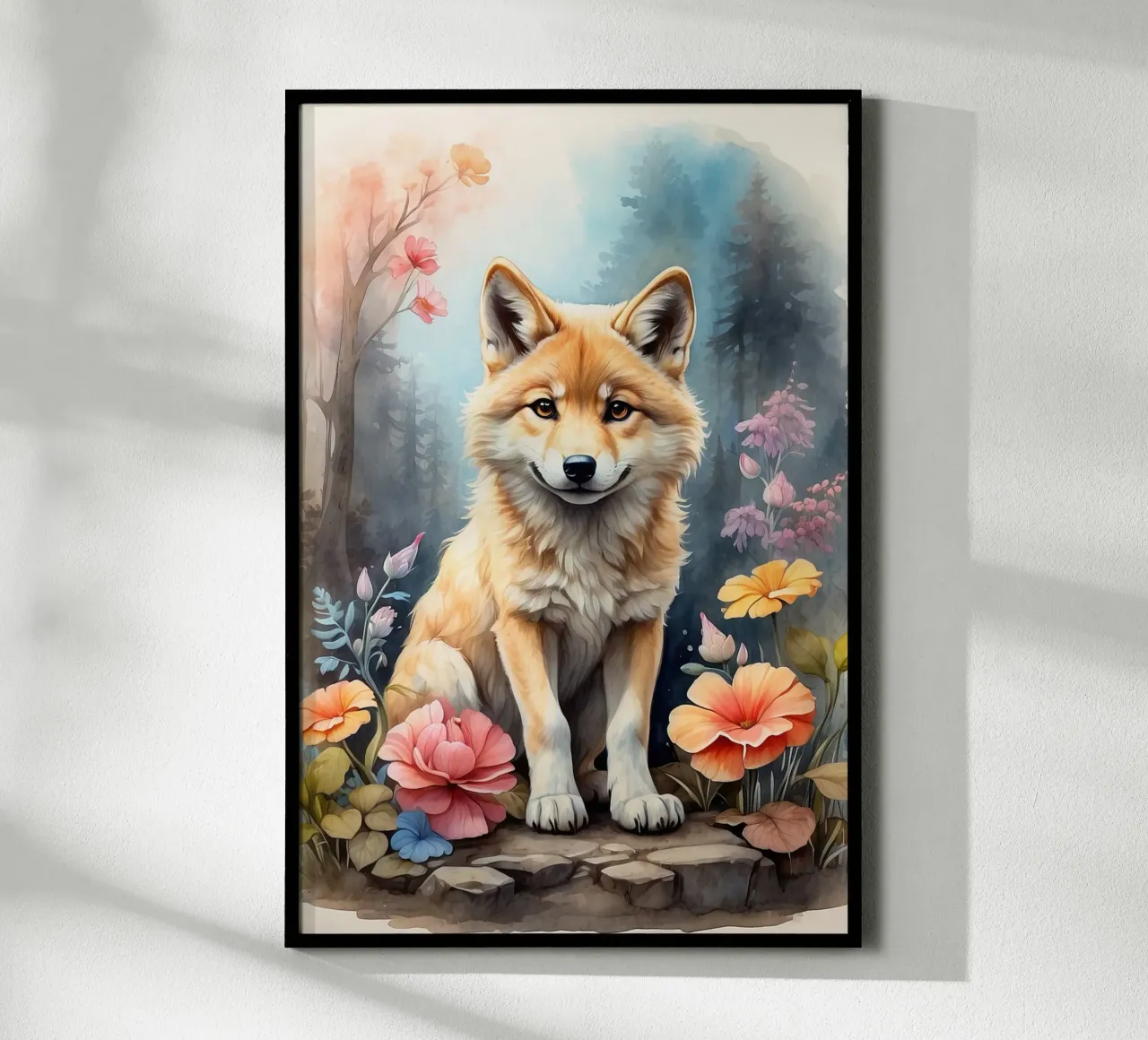 Ein sehr netter kleiner Wolf Hahnemühle von 🎁 ARTVI-SHOP