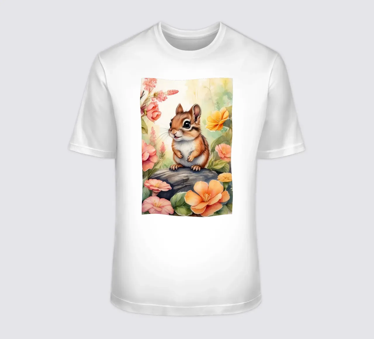 uno scoiattolo felice t-shirt da 🎁 ARTVI-SHOP