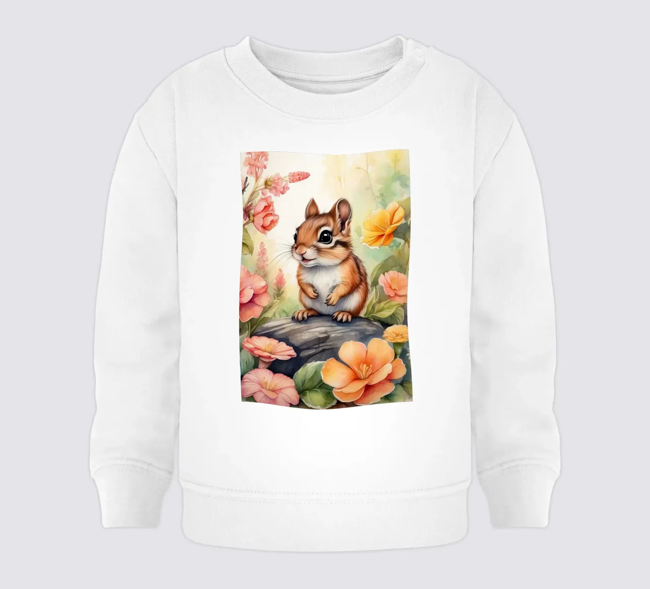 uno scoiattolo felice felpa neonato da ARTVI-SHOP