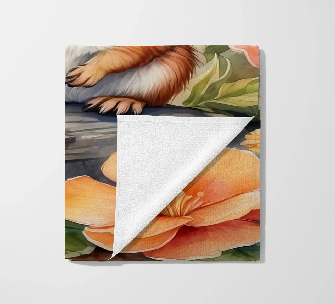 uno scoiattolo felice telo mare da ARTVI-SHOP