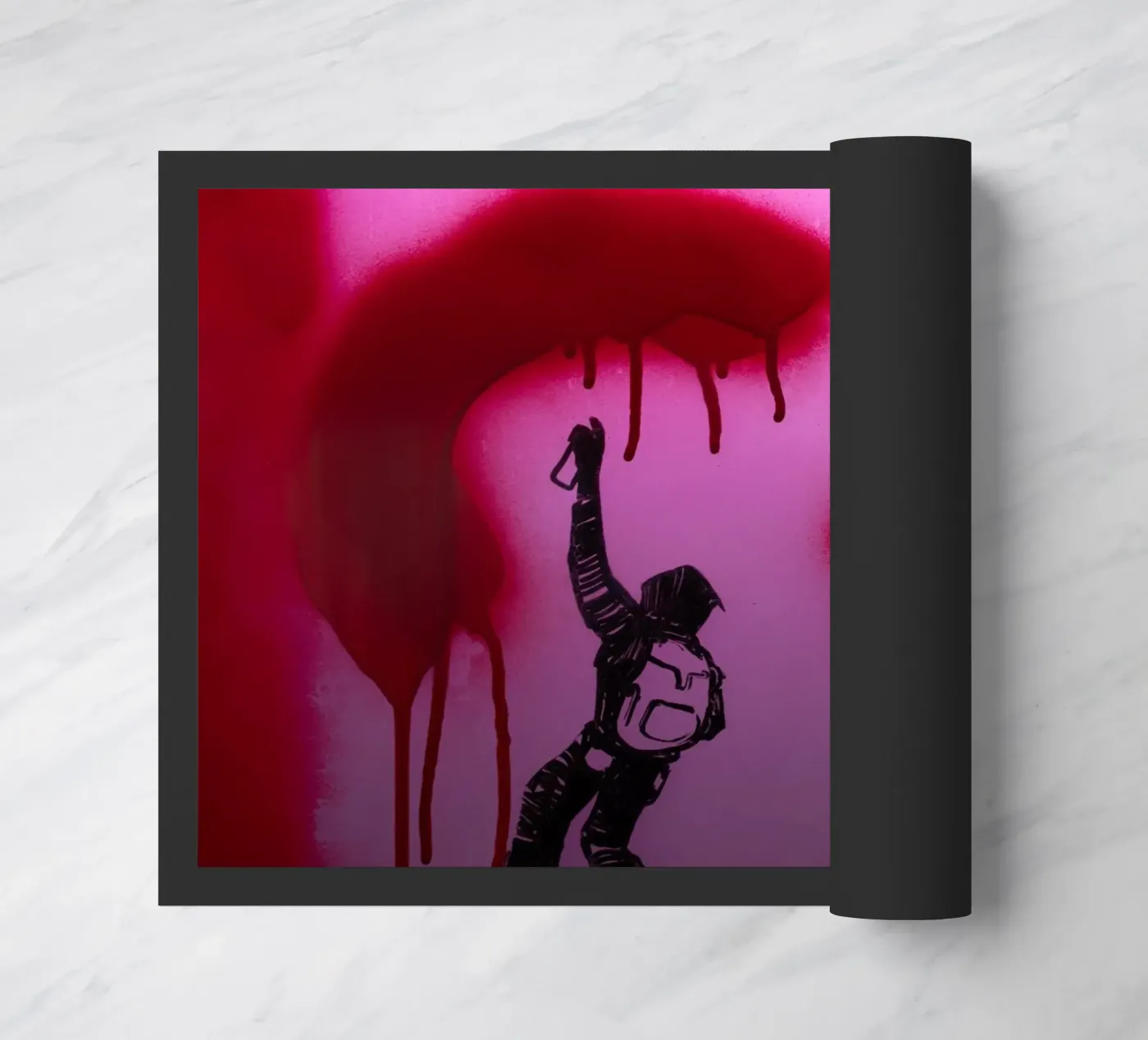 Sprayer doormat by UrbanART