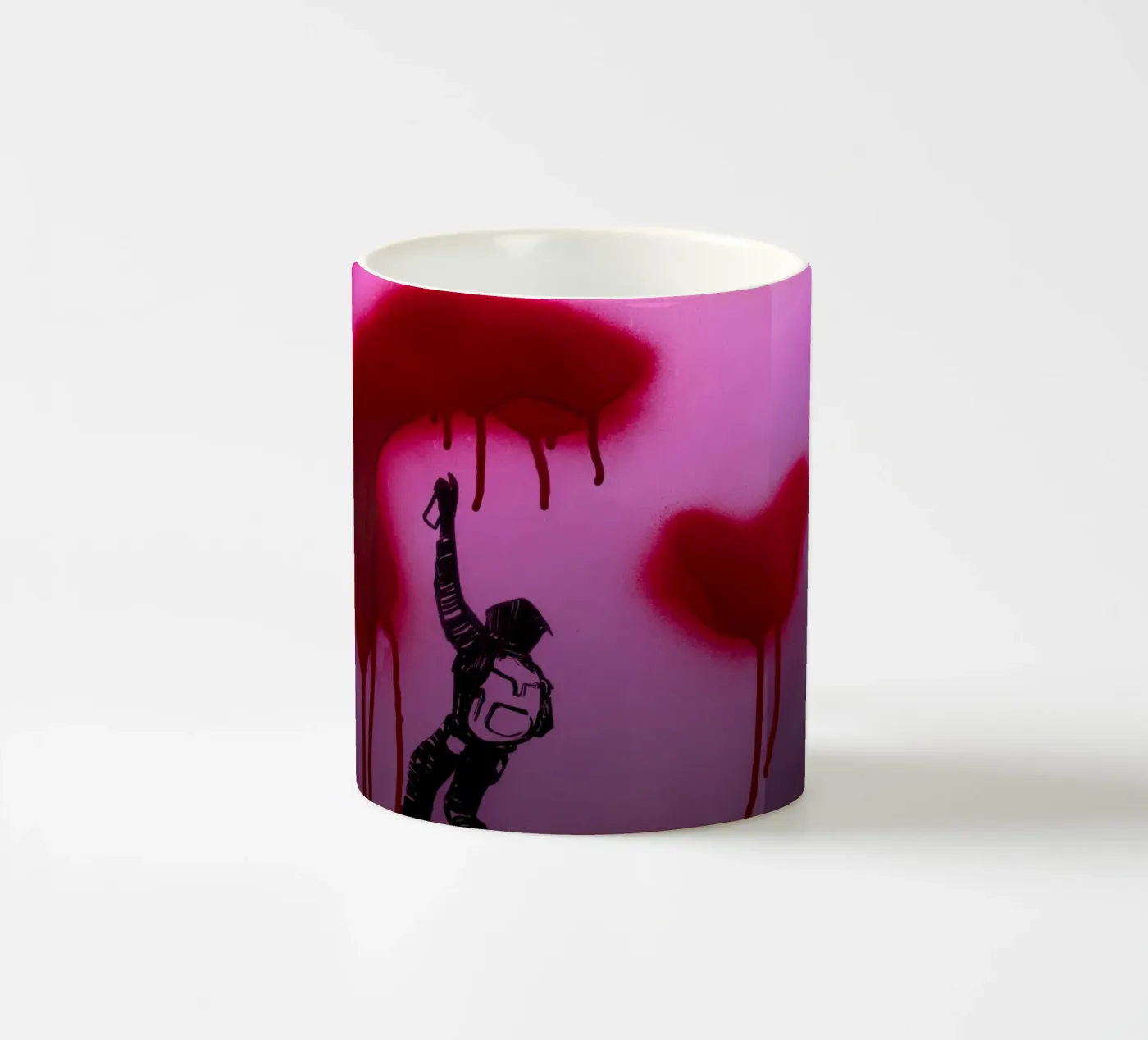 Sprayer ceramic mug by UrbanART