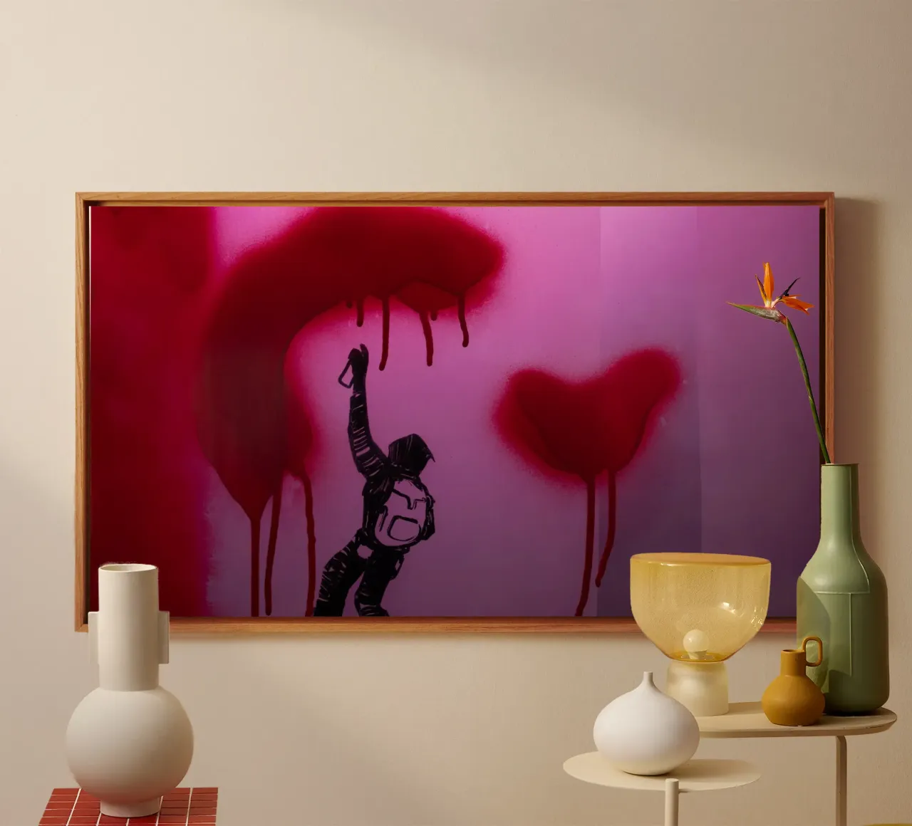 Sprayer canvas by Flo Klein