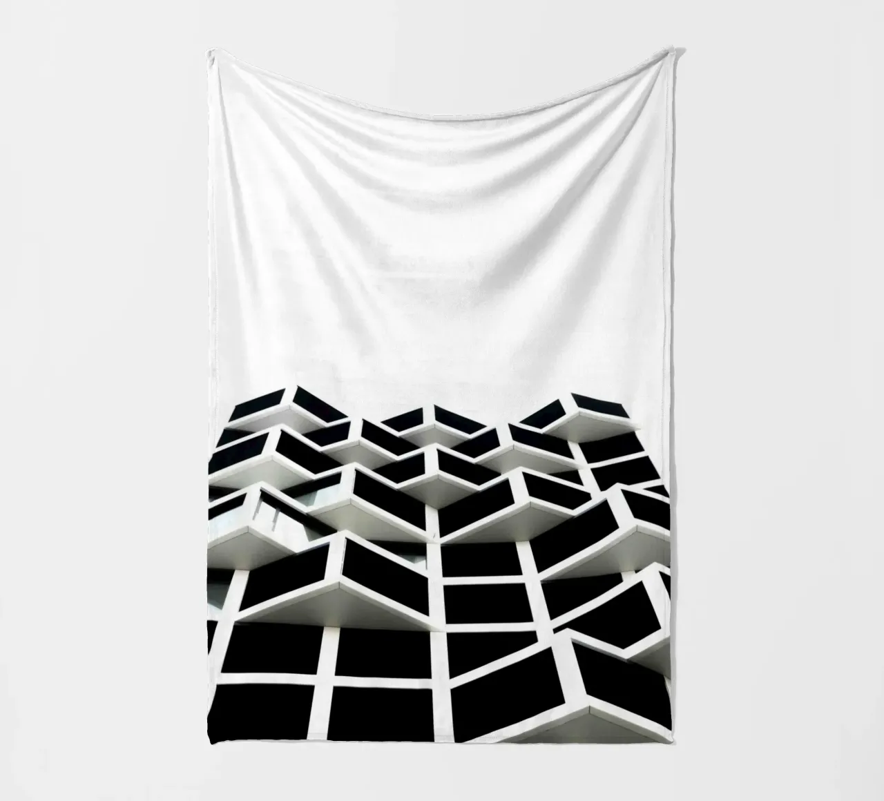 Modern Architecture coperta in pile da Flo Klein
