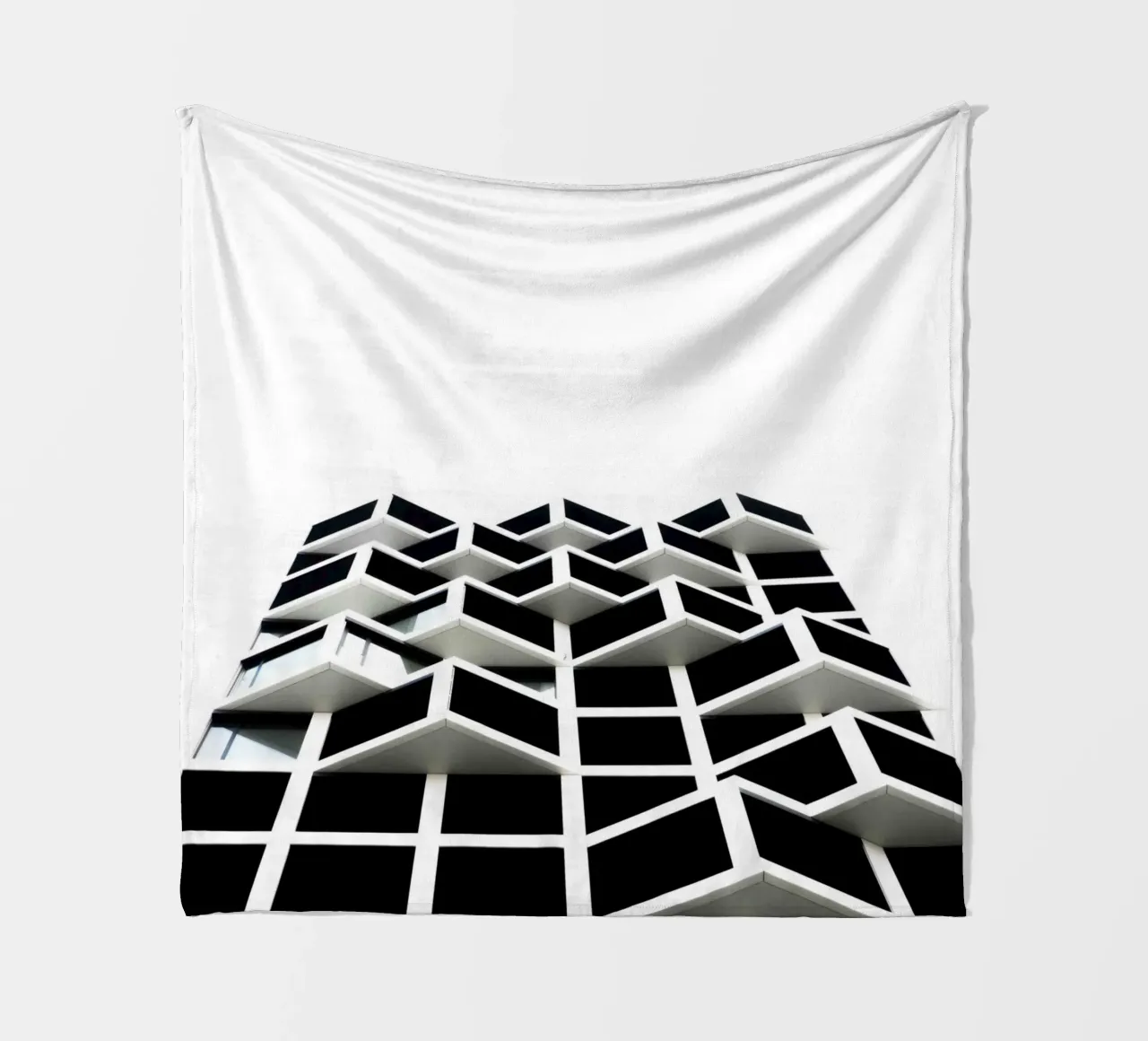 Modern Architecture coperta in pile da Flo Klein