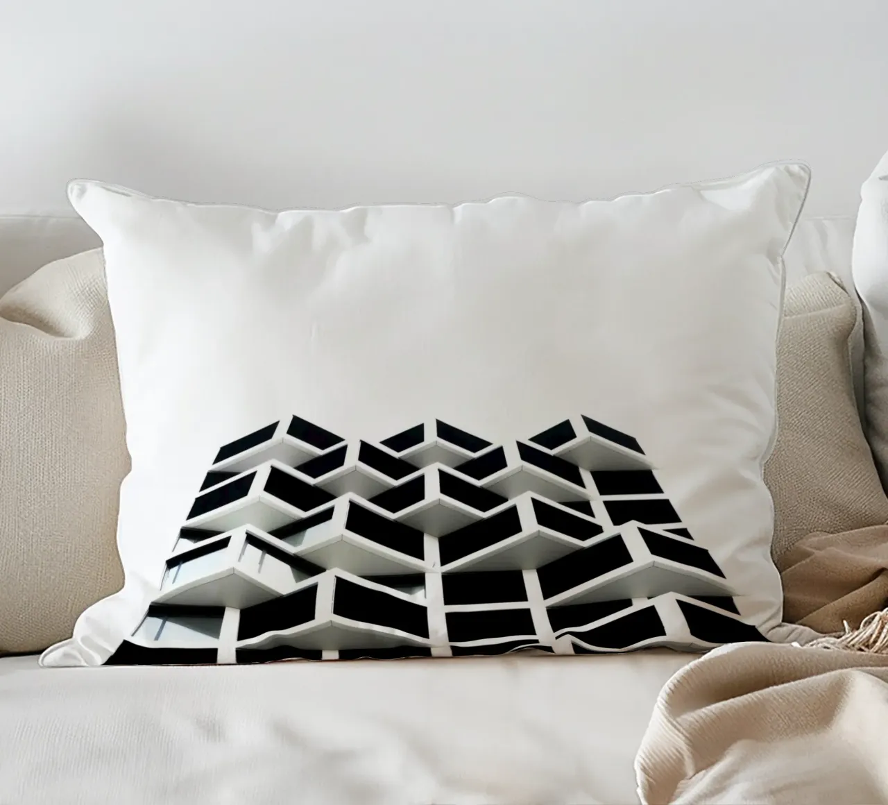 Modern Architecture cuscino da Flo Klein