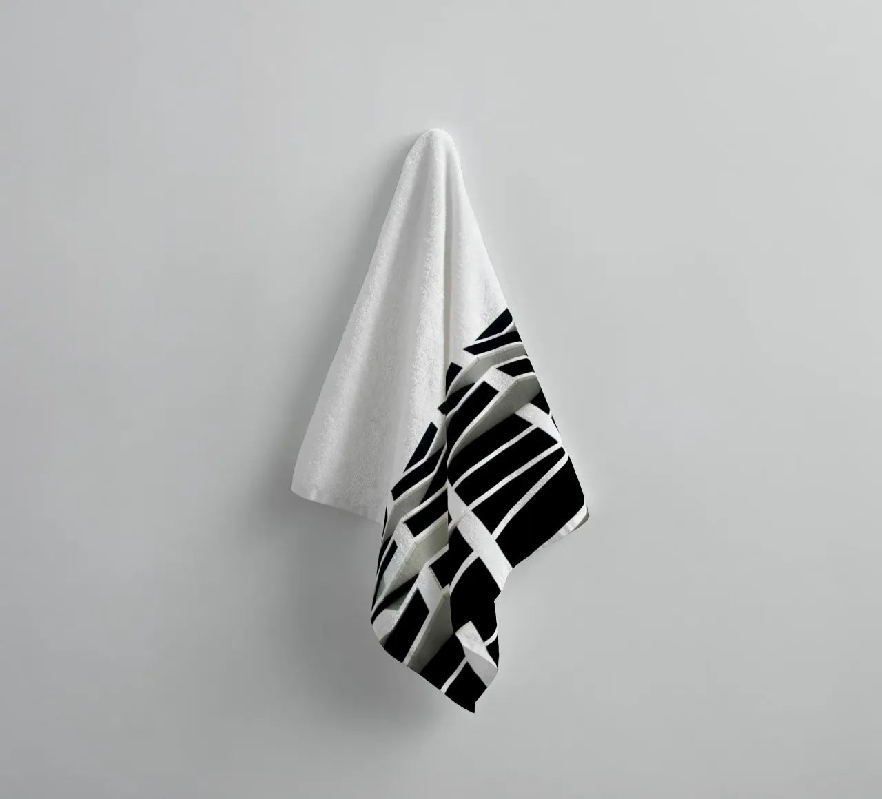 Modern Architecture badhanddoek van Flo Klein