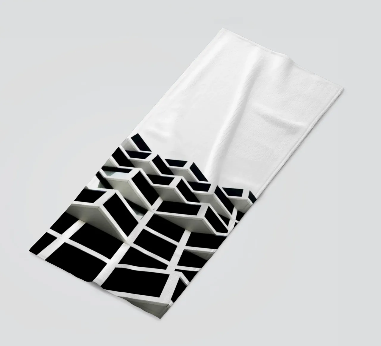 Modern Architecture strandhanddoek van Flo Klein