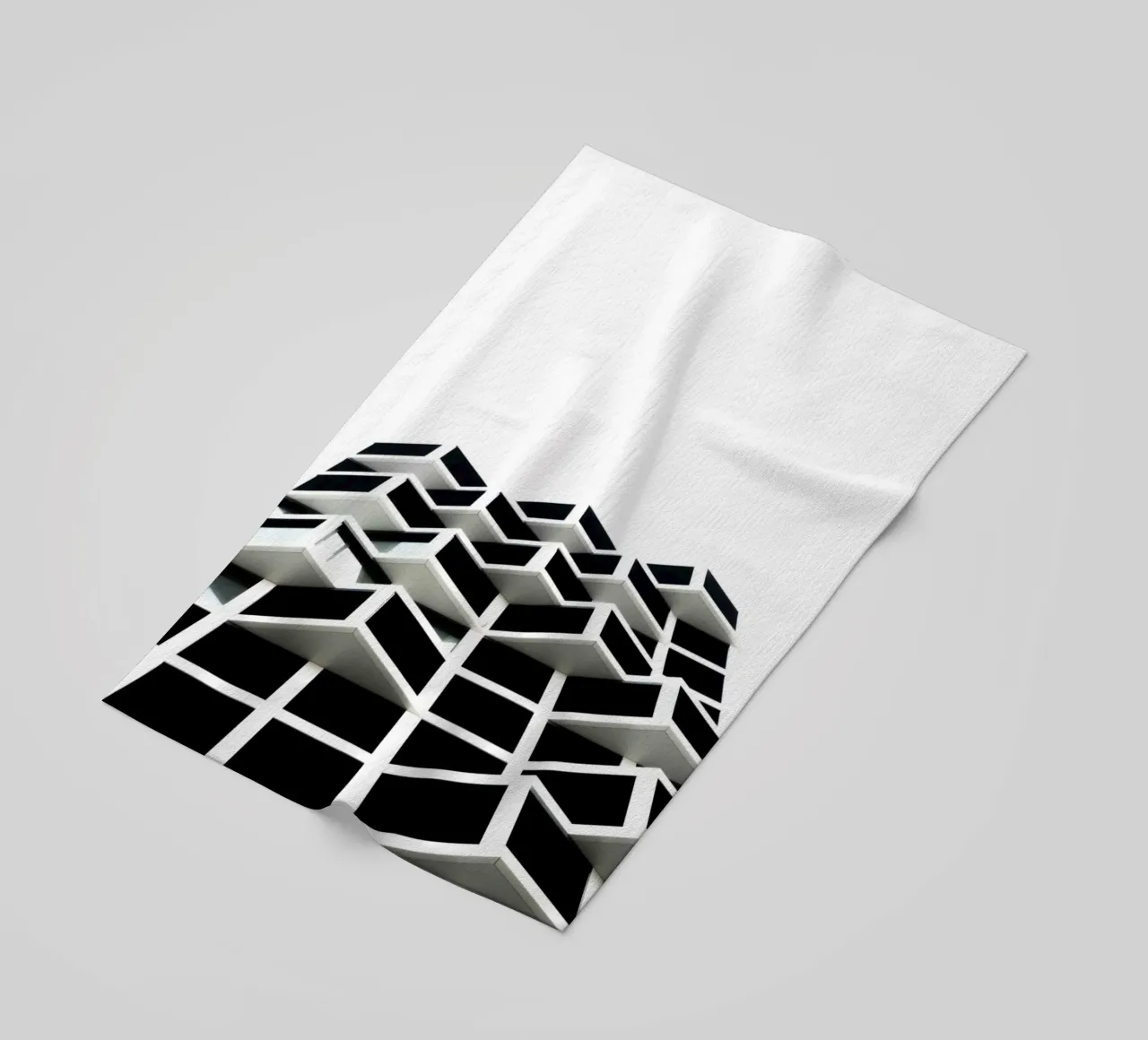 Modern Architecture strandhanddoek van Flo Klein