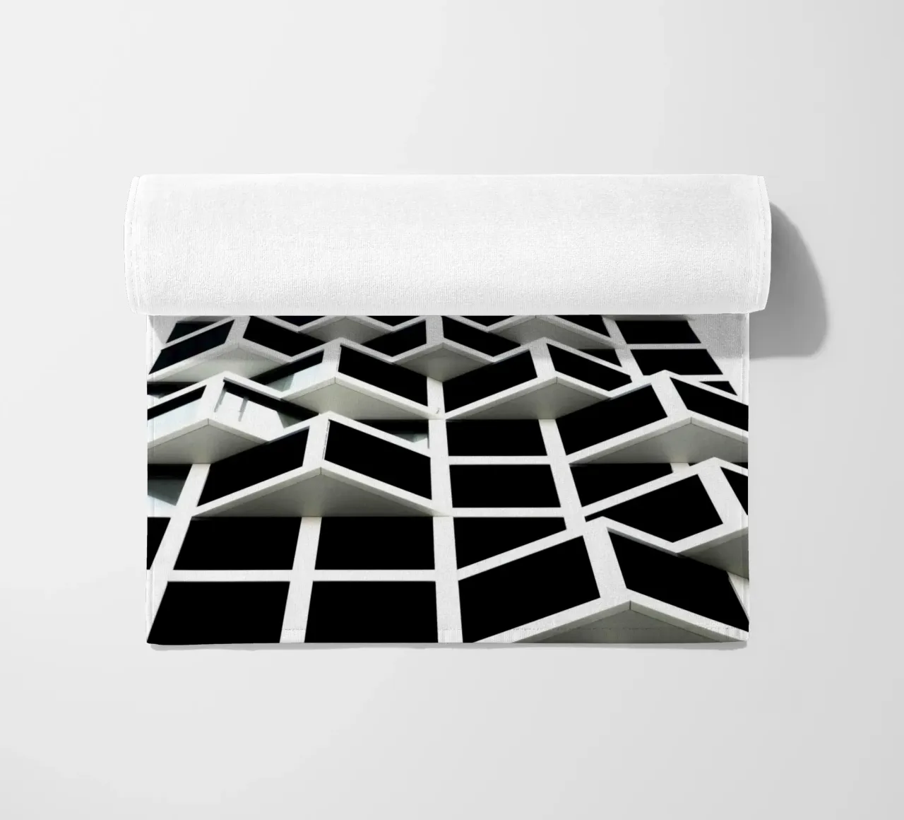 Modern Architecture strandhanddoek van Flo Klein