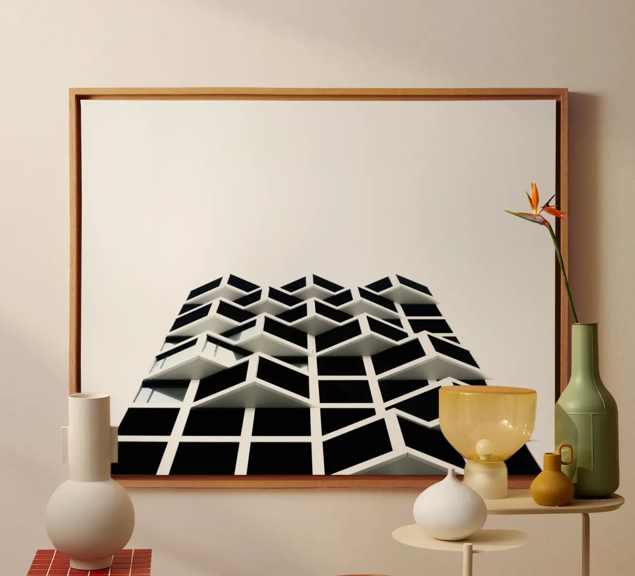 Modern Architecture tela da Flo Klein