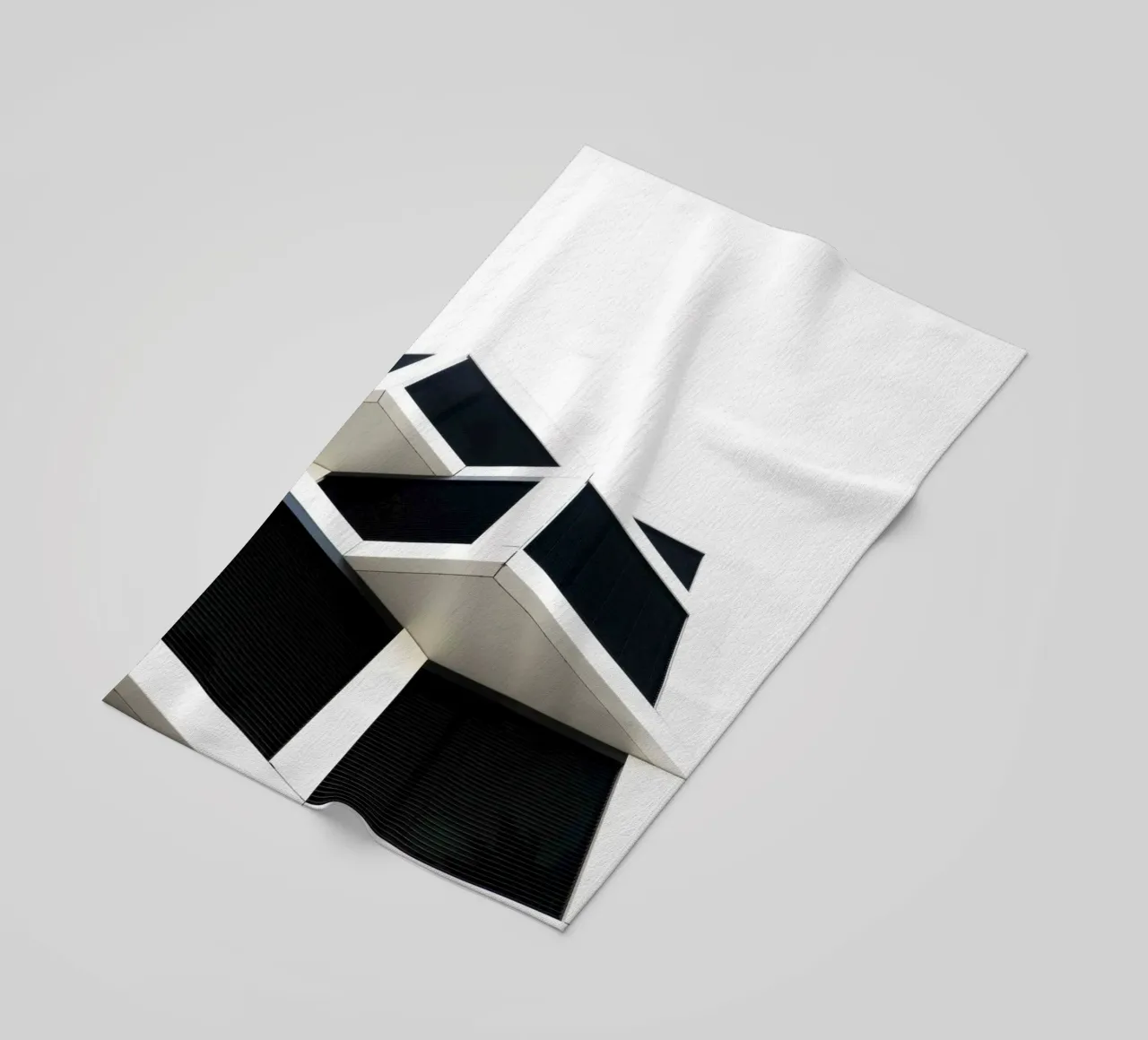 Modern Architecture strandhanddoek van Flo Klein