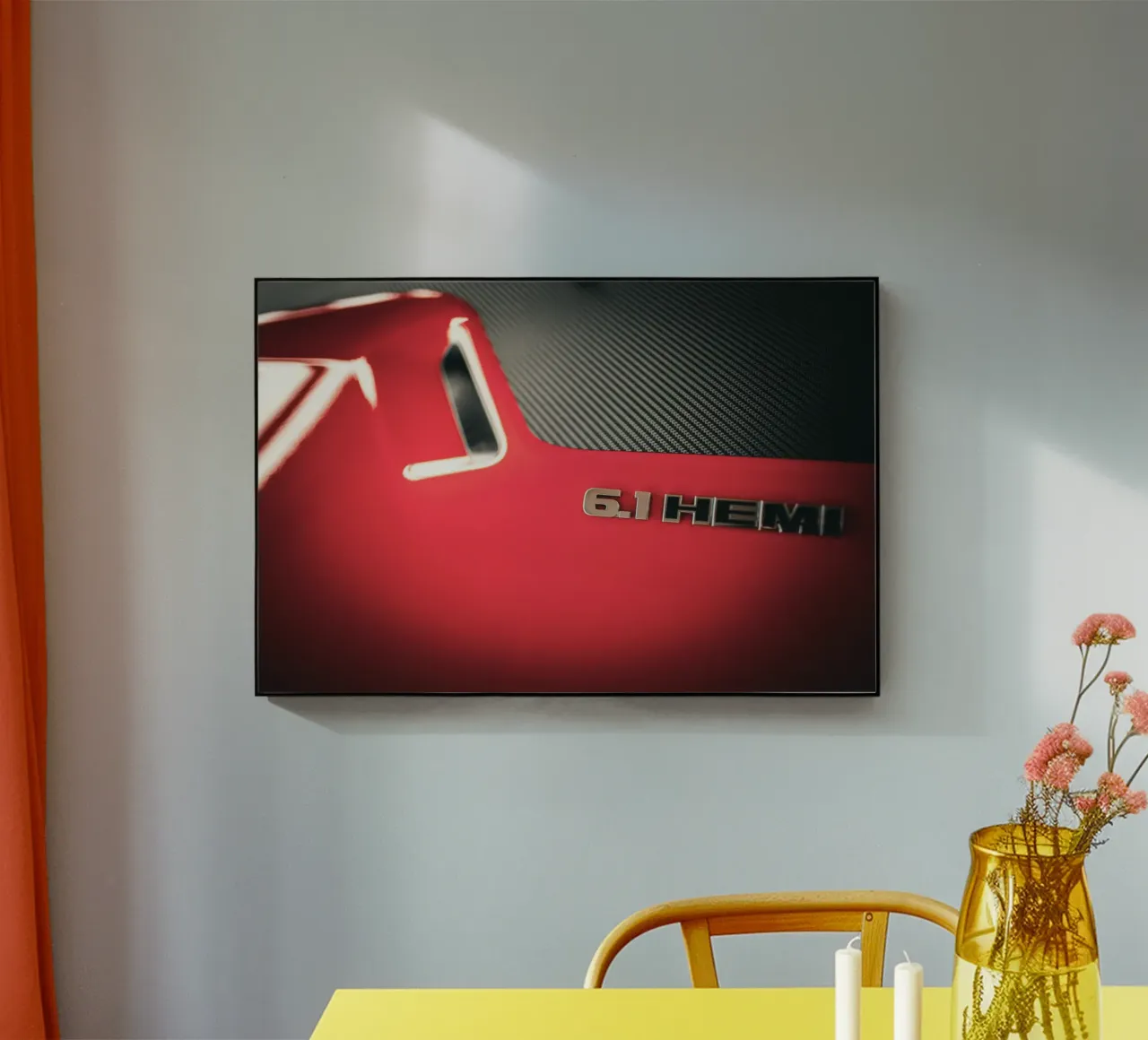 Musclecar plexiglass da Flo Klein