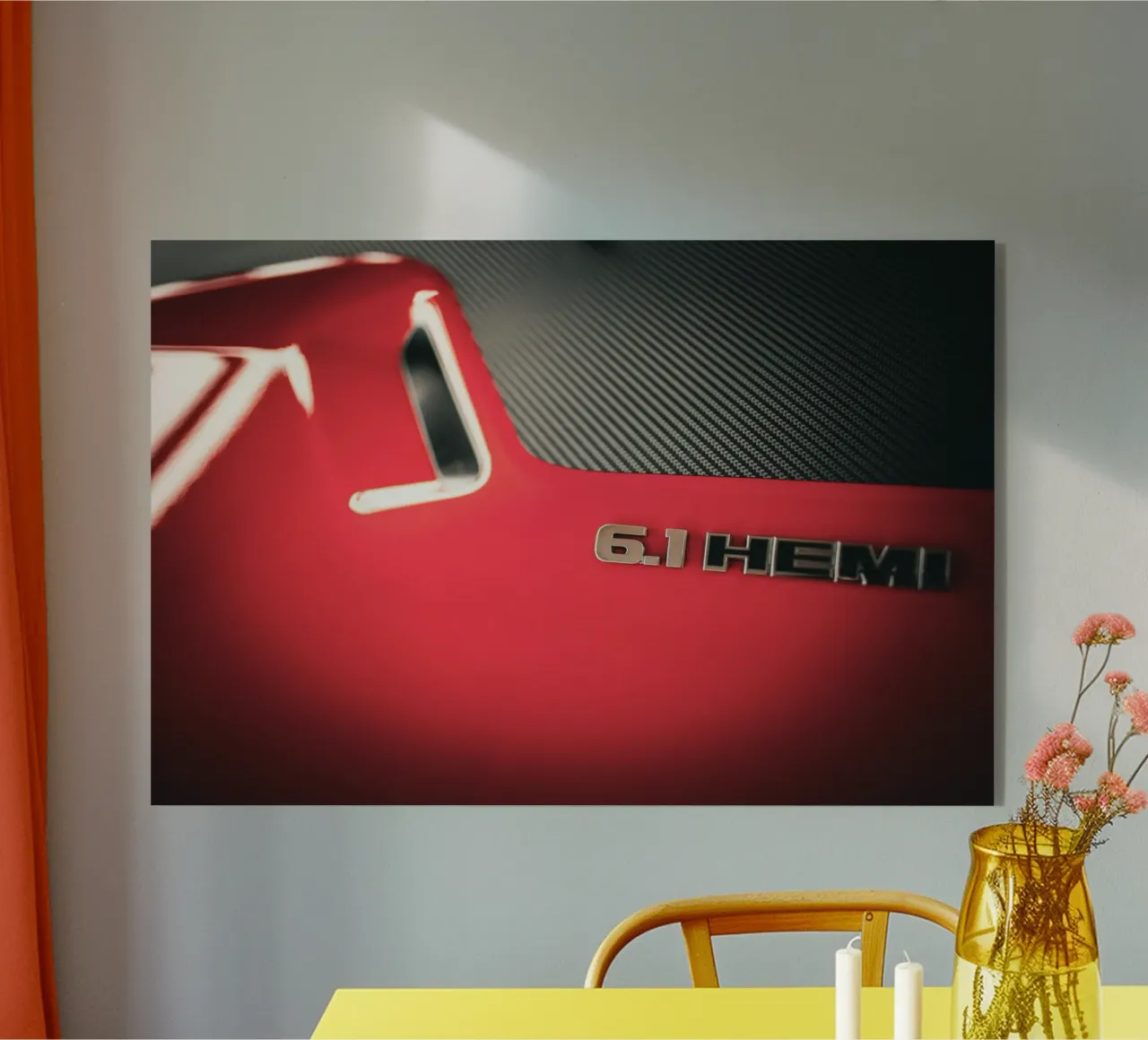 Musclecar plexiglass da Flo Klein