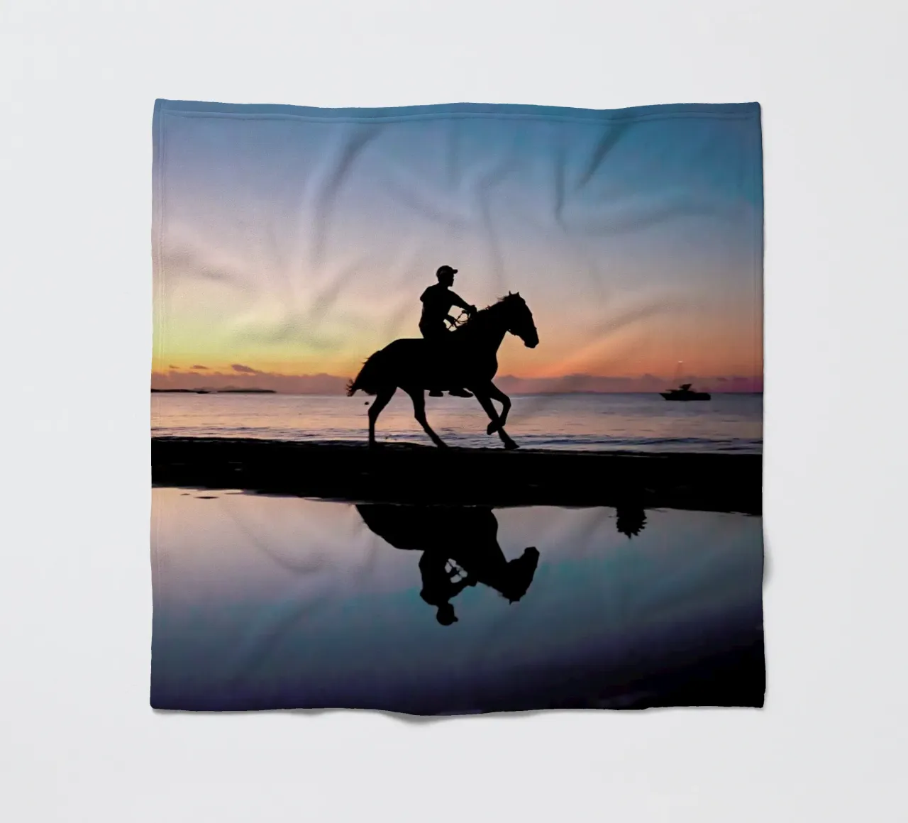 Reflect coperta in pile da Charlotte Curd