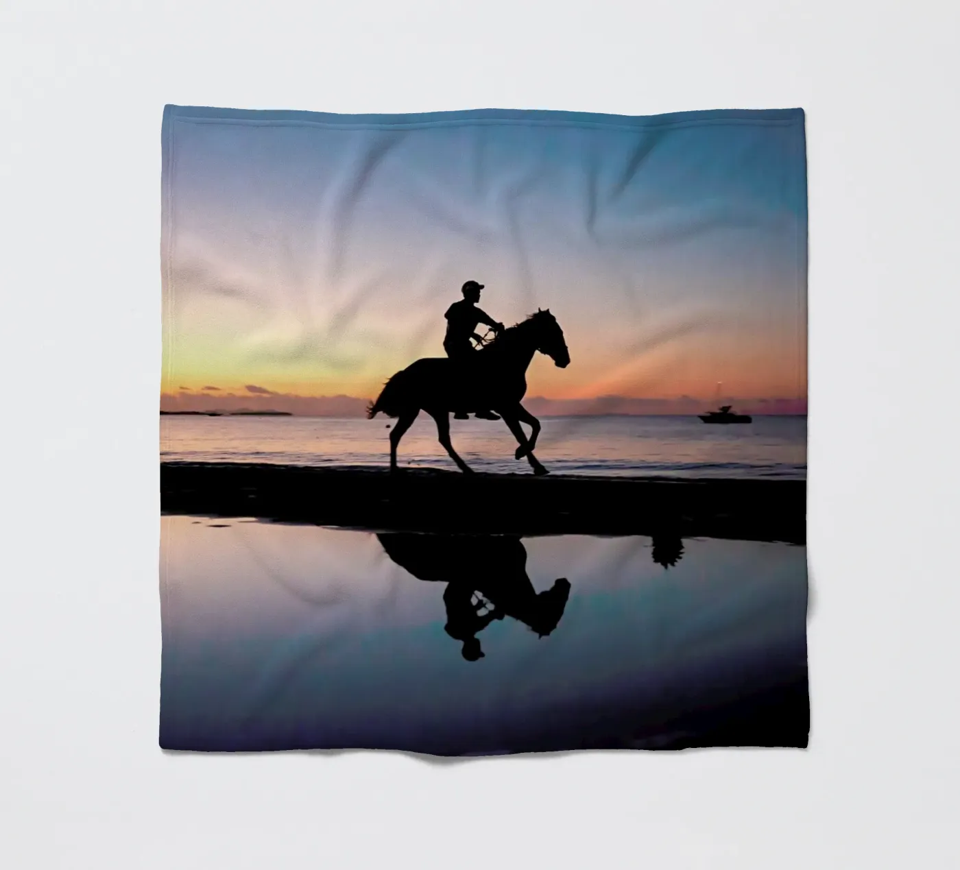 Reflect fleecedeken van Charlotte Curd