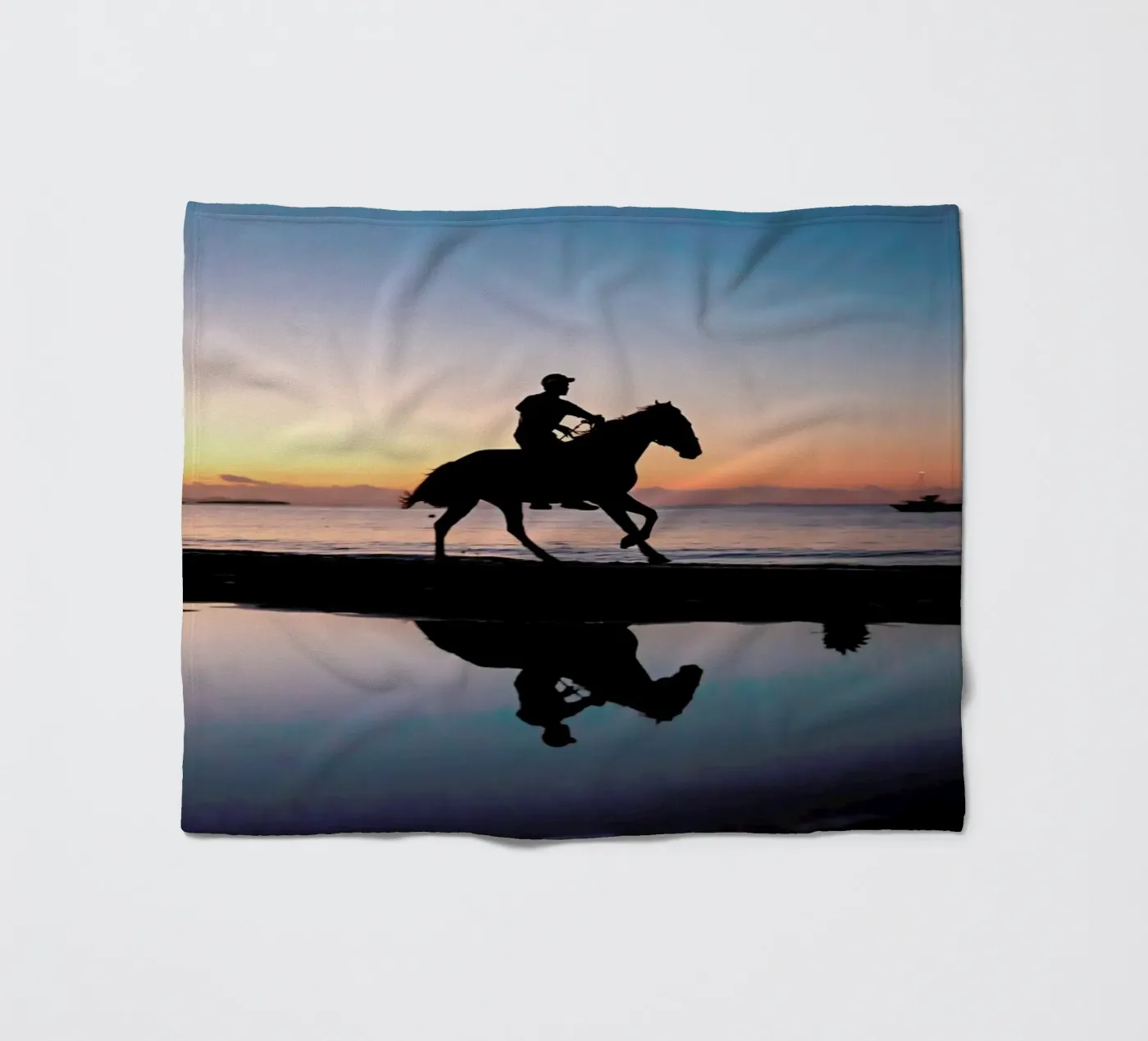 Reflect fleecedeken van Charlotte Curd