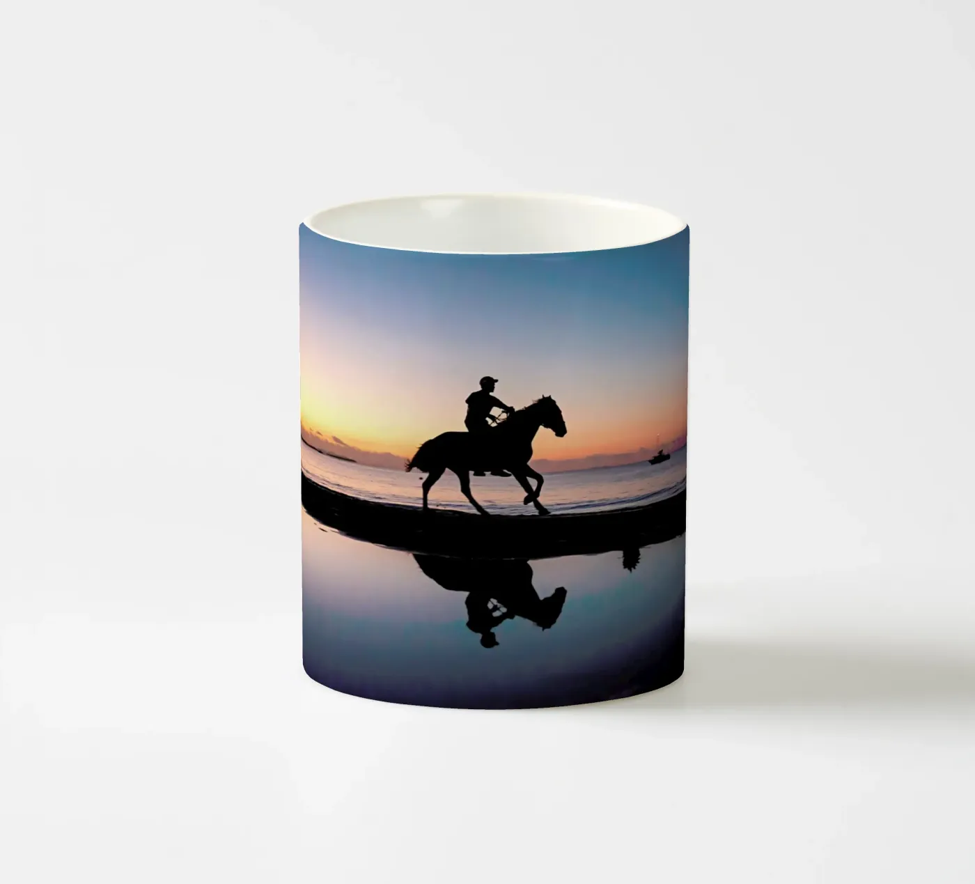 Reflect ceramic mug by Charlotte Curd