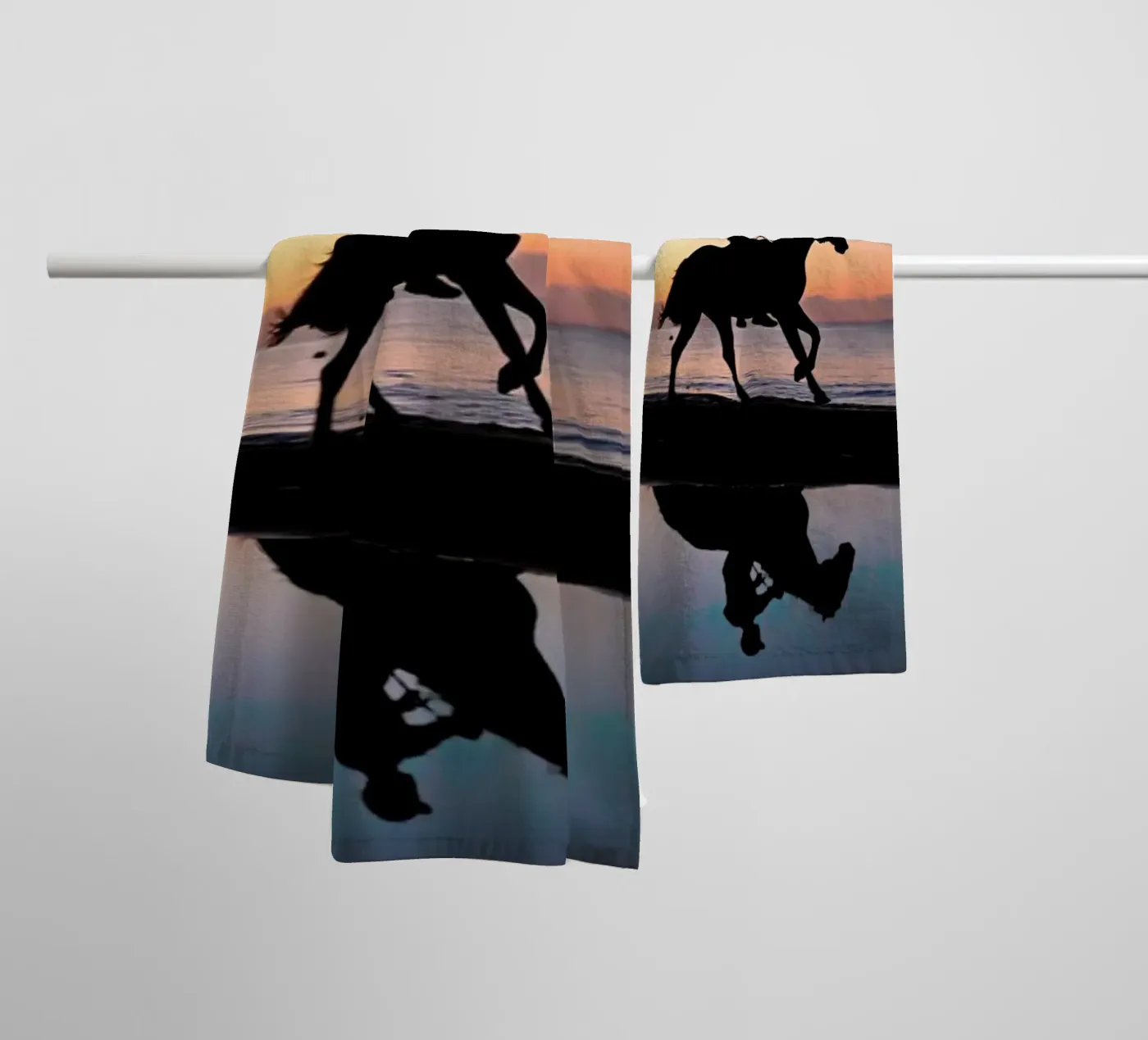 Reflect towel by Charlotte Curd