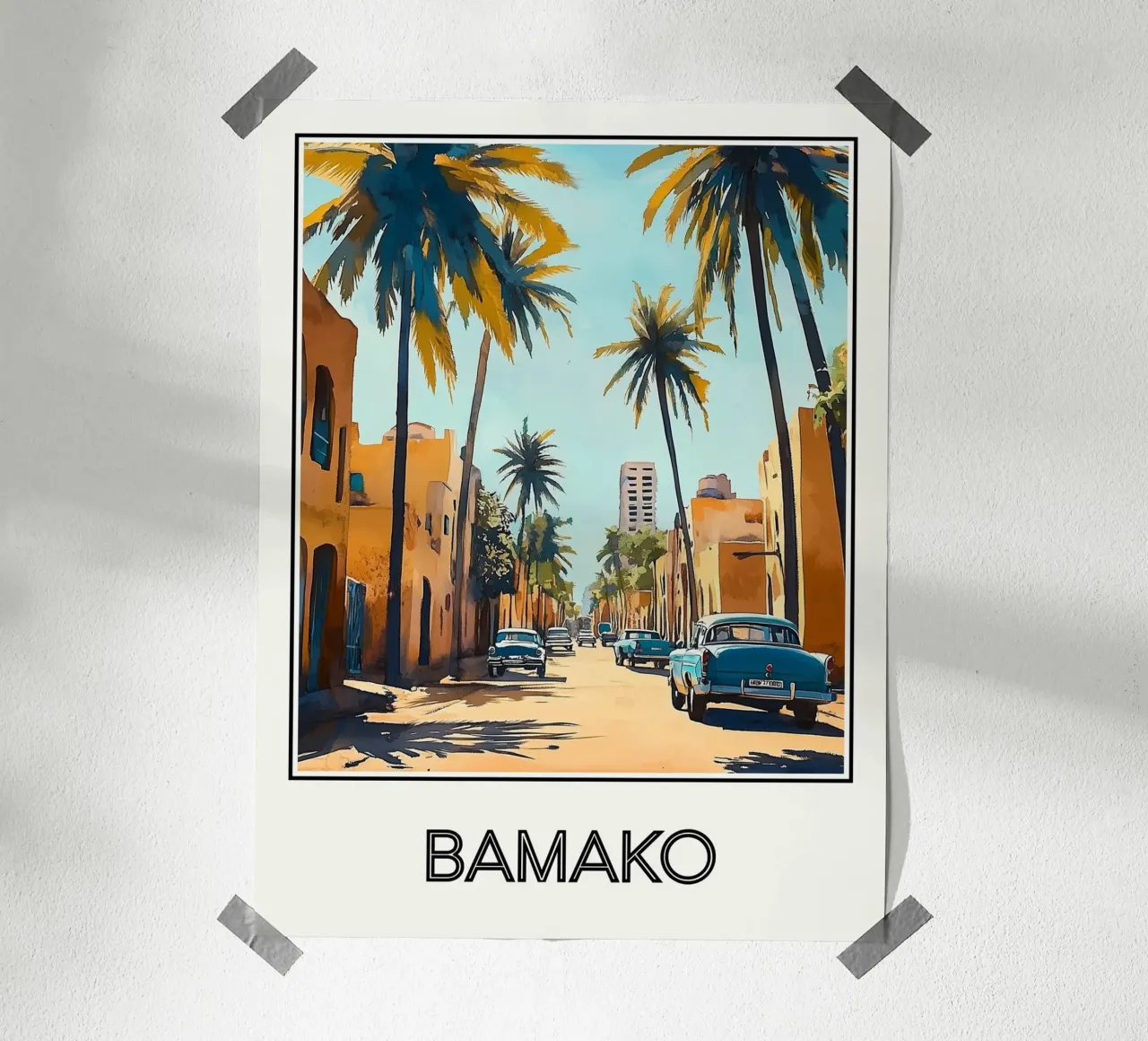 Bamako poster da Frame the World