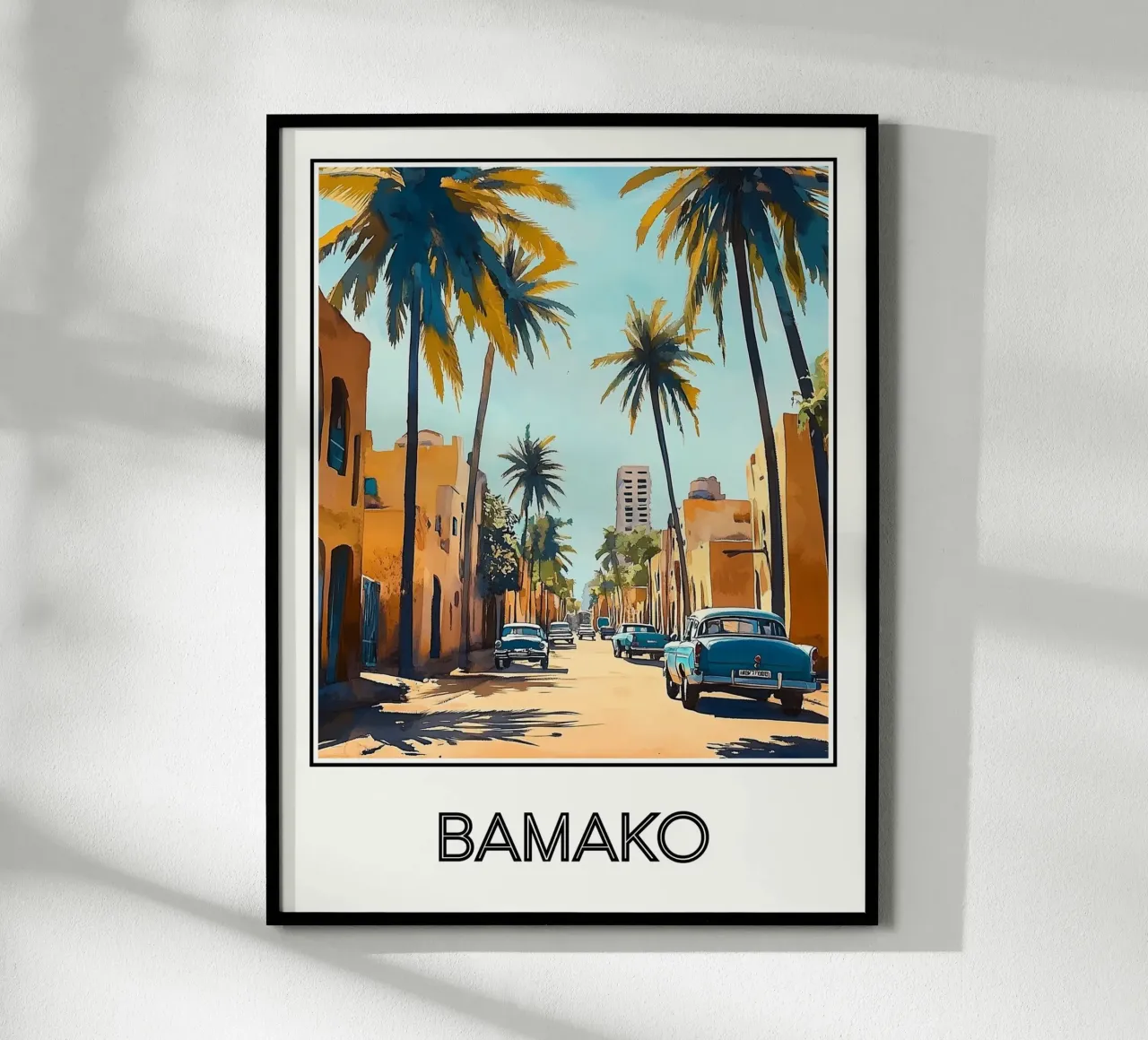 Bamako poster da Frame the World