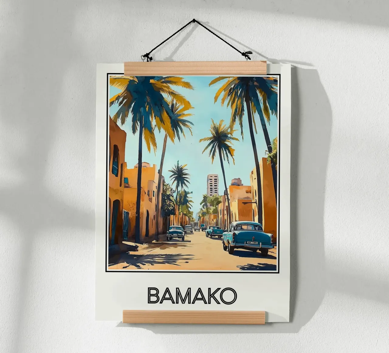 Bamako poster da Frame the World