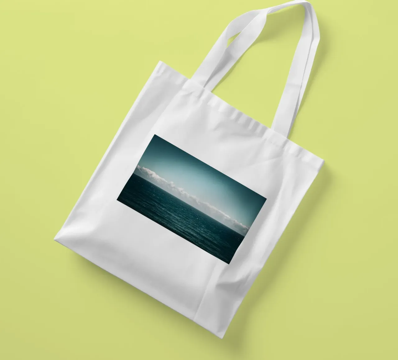 Horizont borsa in juta da Flo Klein