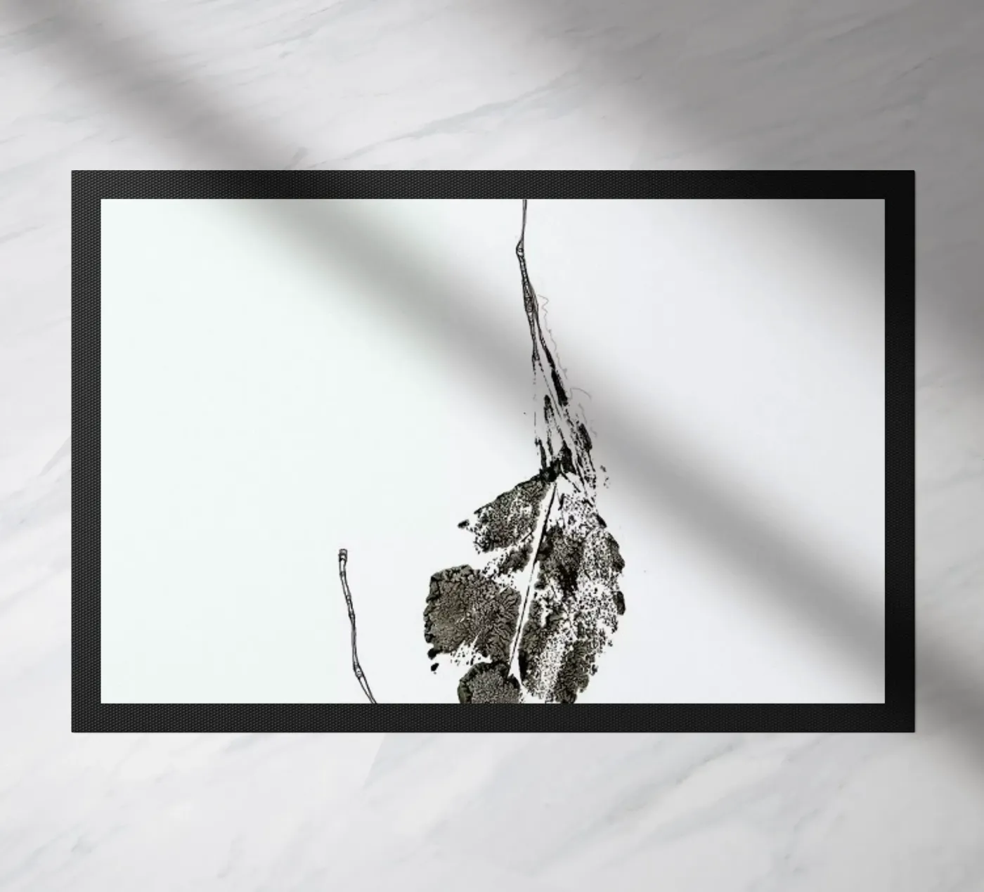 J doormat by Marina Guiu