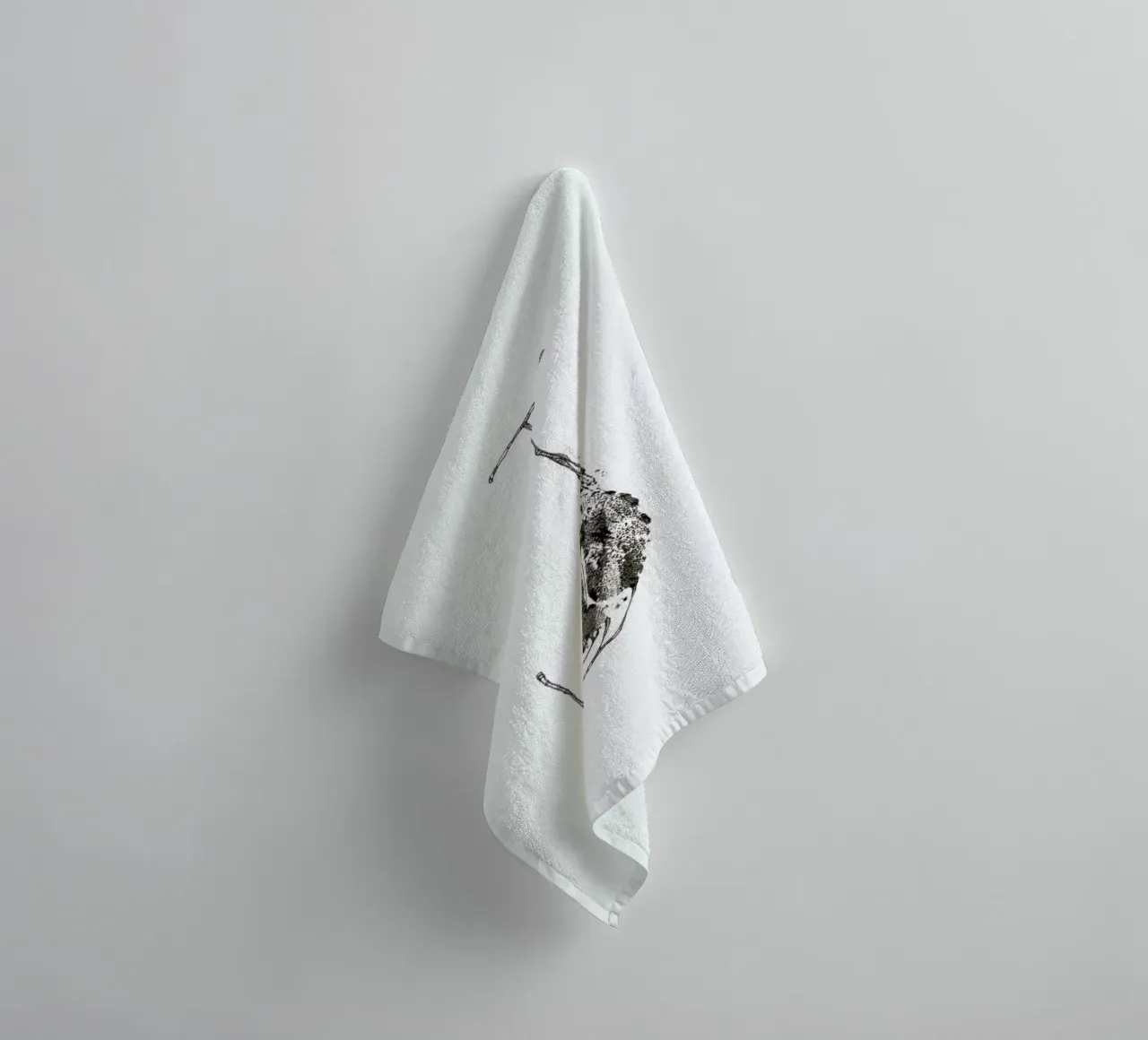 J towel by Marina Guiu