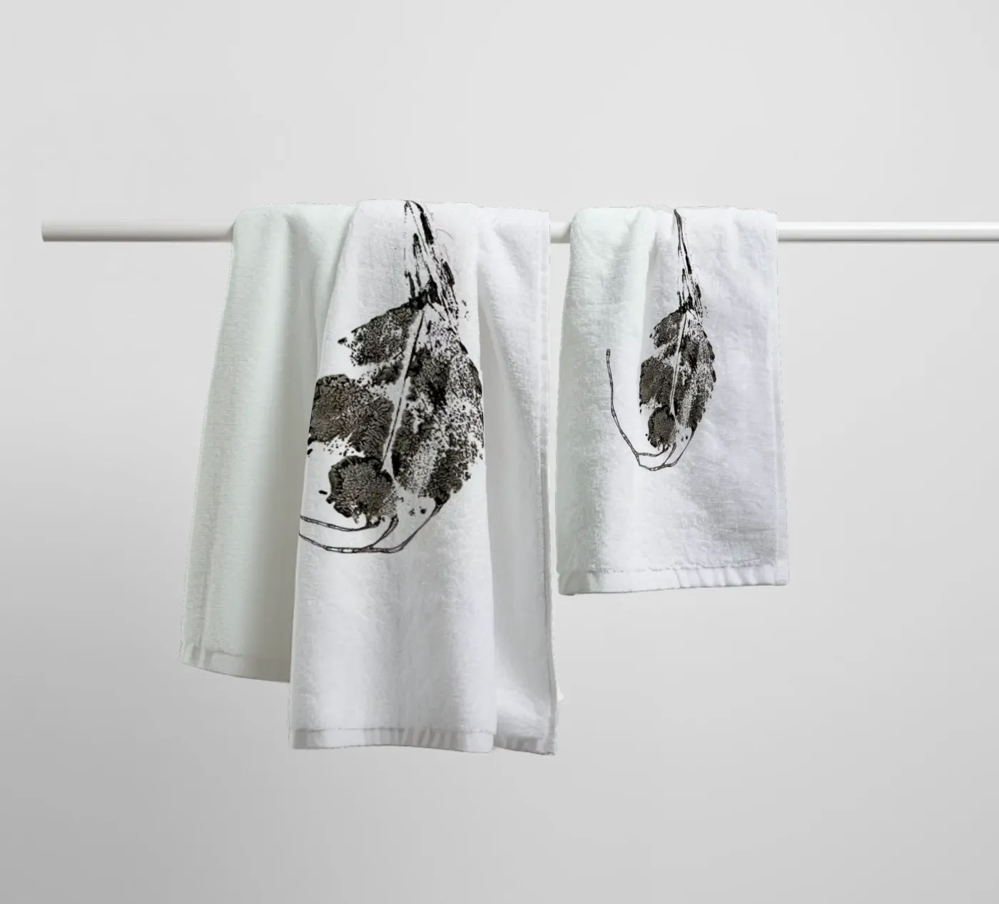 J towel by Marina Guiu