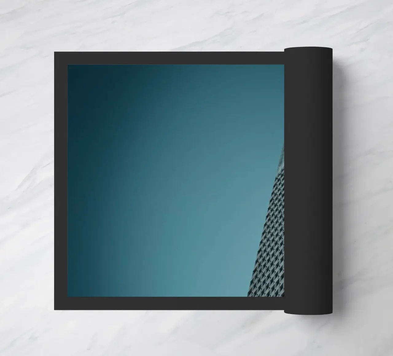 Skyscraper doormat by Flo Klein