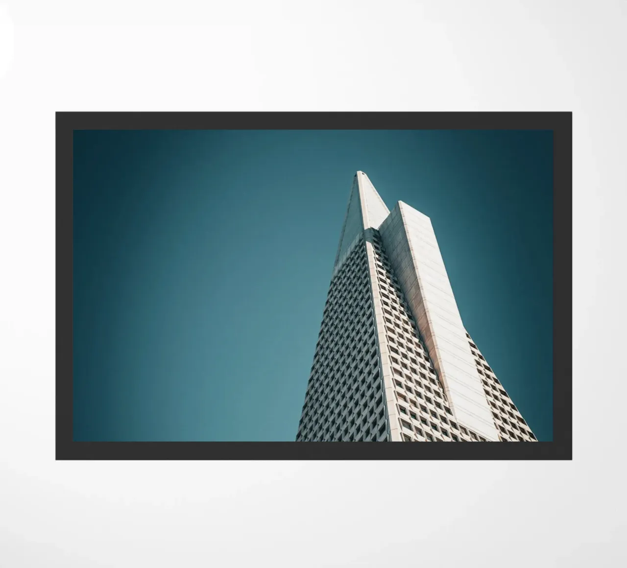 Skyscraper doormat by Flo Klein