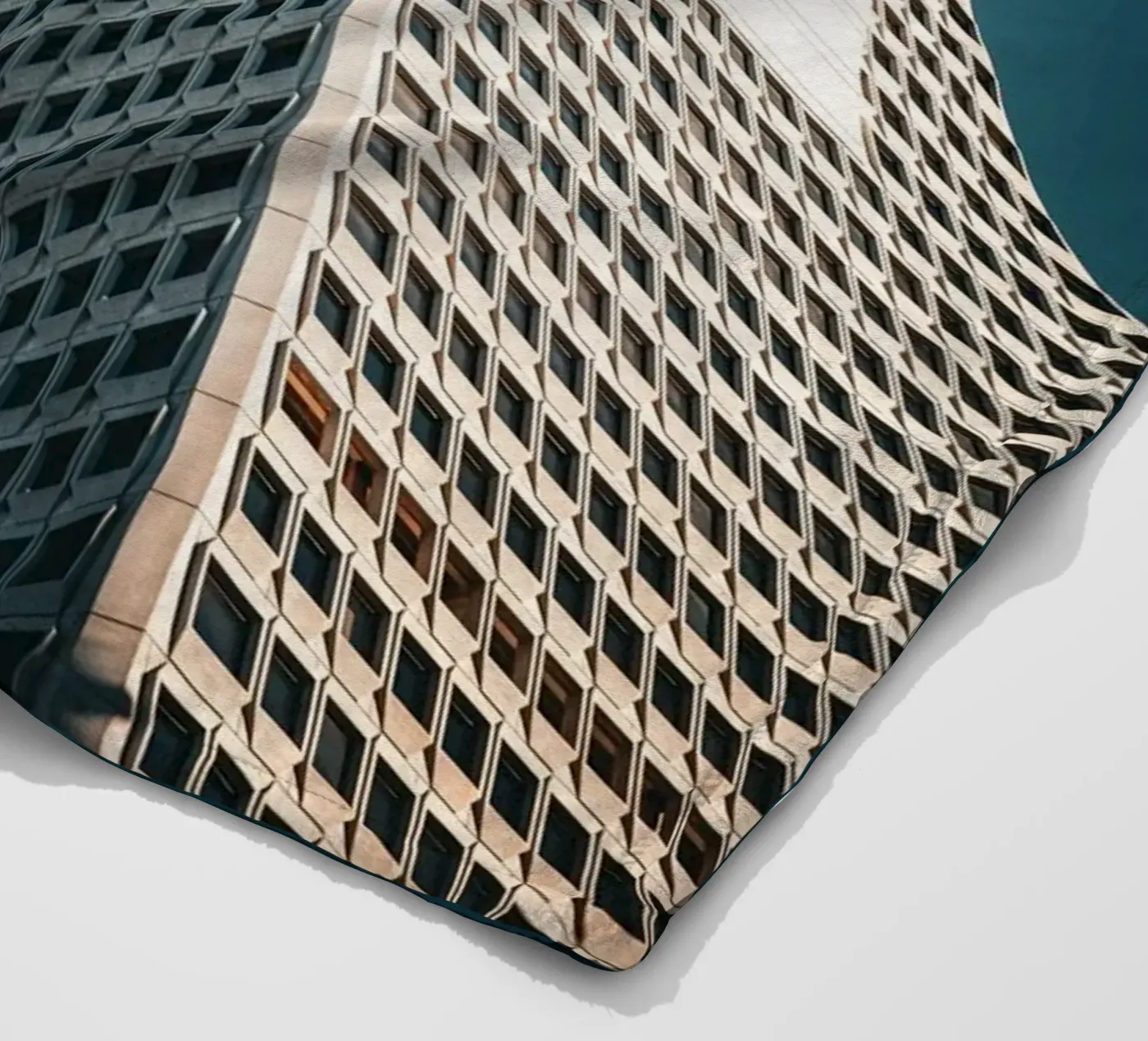 Skyscraper fleecedeken van Flo Klein Gallery