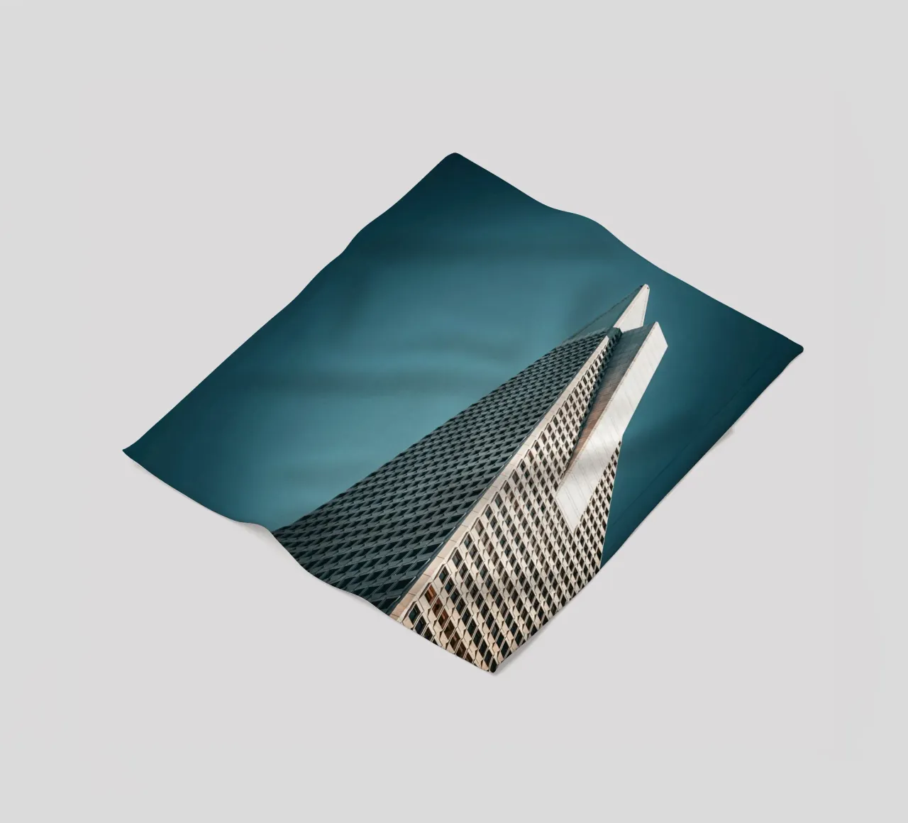 Skyscraper fleecedeken van Flo Klein