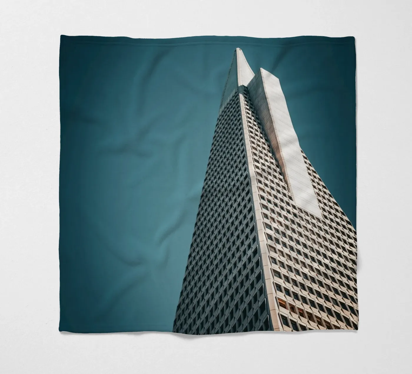 Skyscraper fleecedeken van Flo Klein Gallery