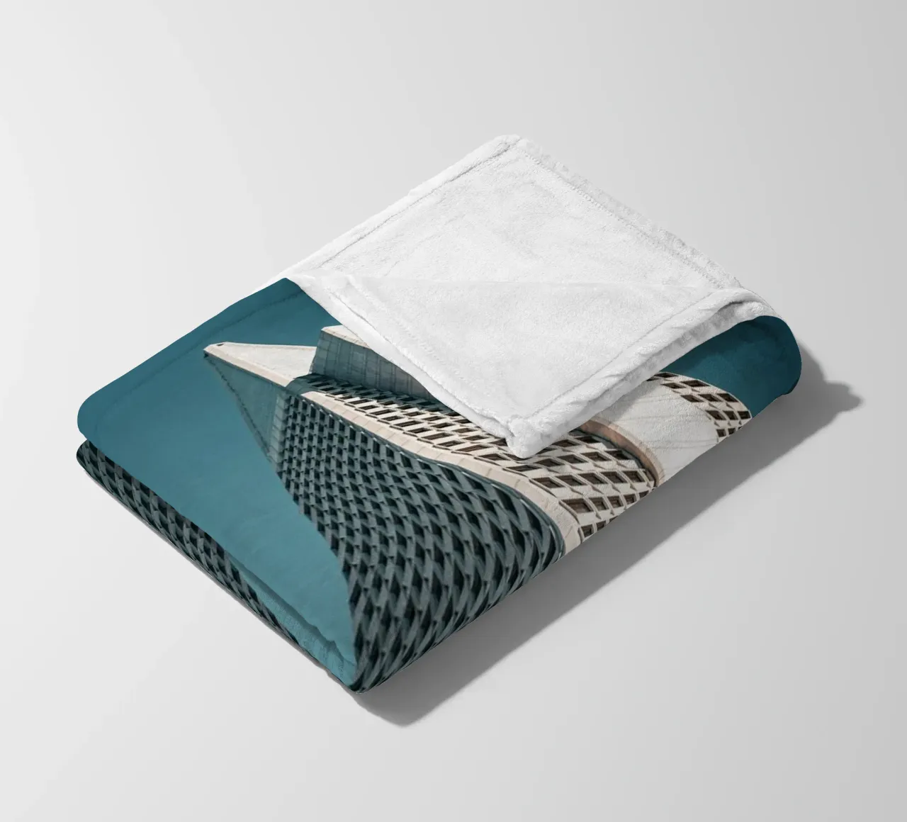 Skyscraper fleecedeken van Flo Klein