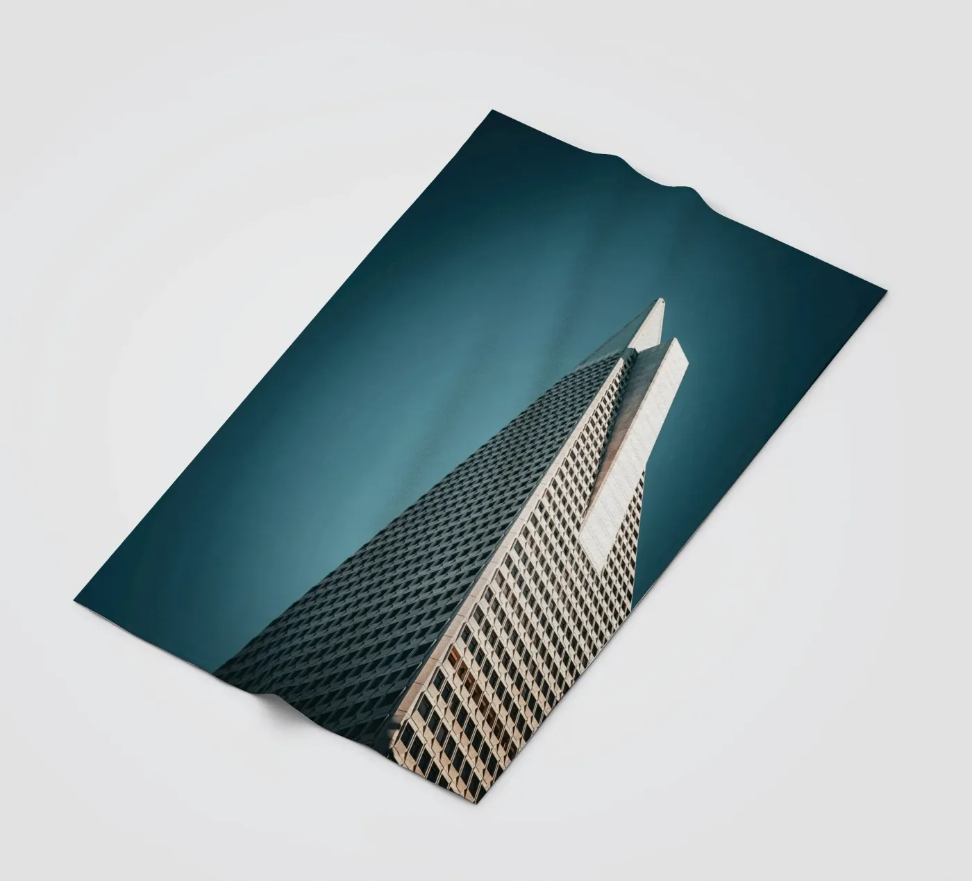 Skyscraper fleecedeken van Flo Klein Gallery