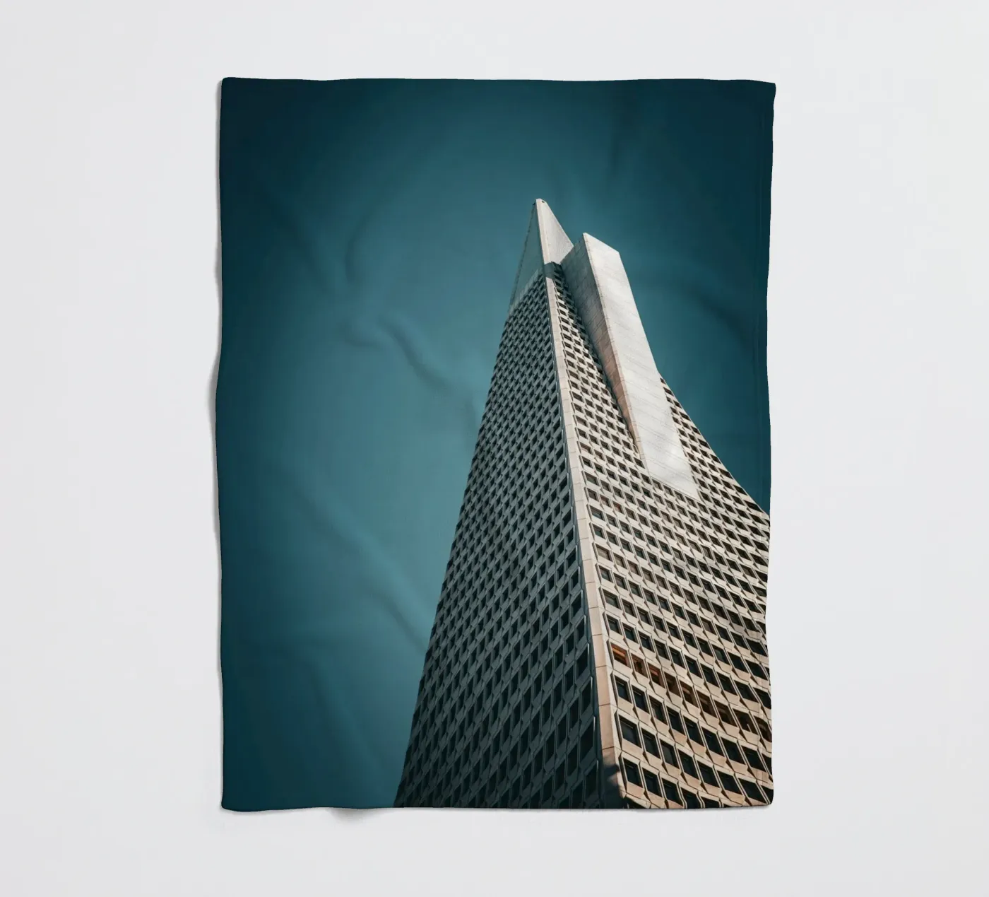 Skyscraper fleecedeken van Flo Klein Gallery