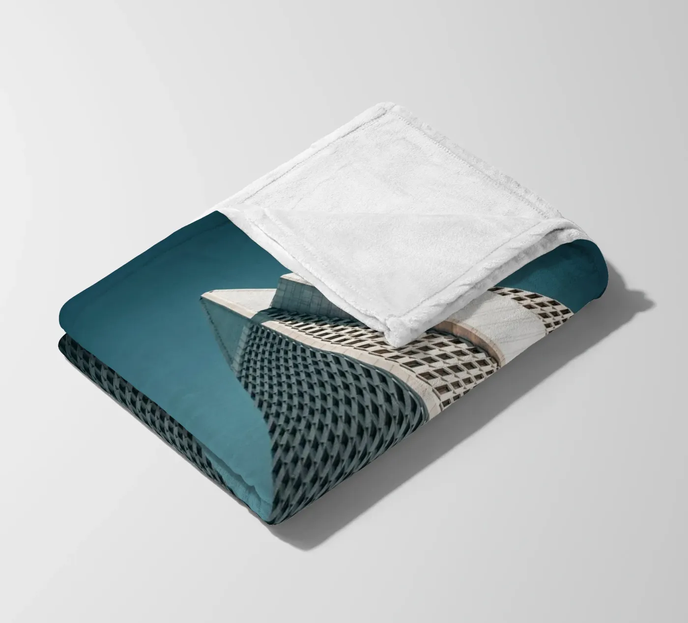 Skyscraper fleecedeken van Flo Klein Gallery