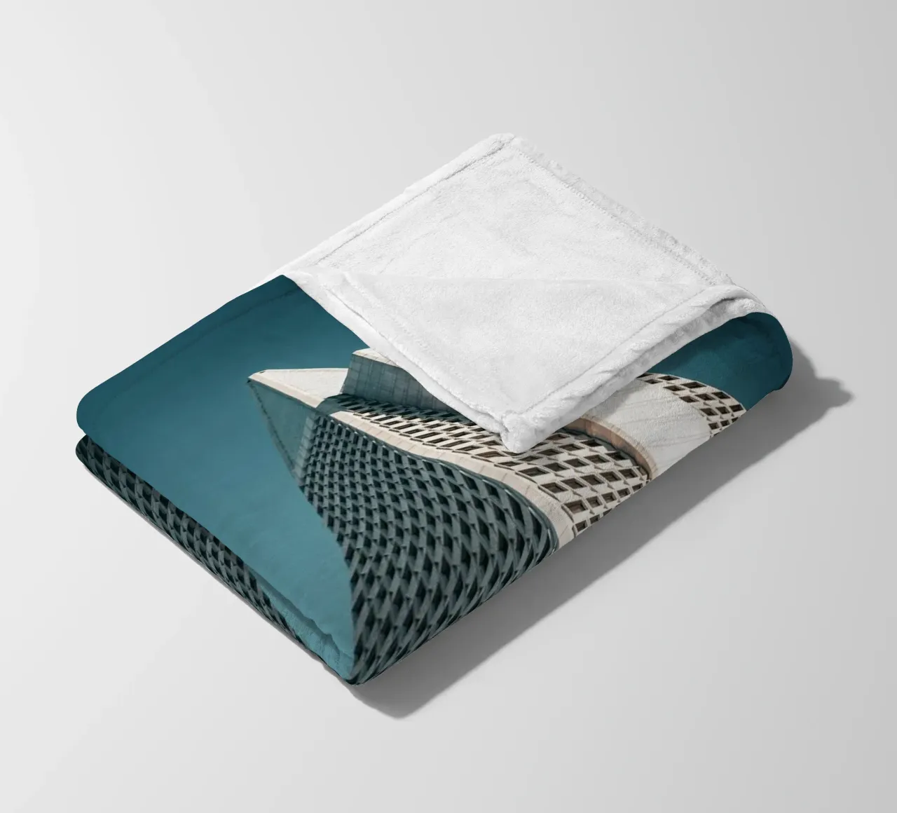 Skyscraper fleecedeken van Flo Klein