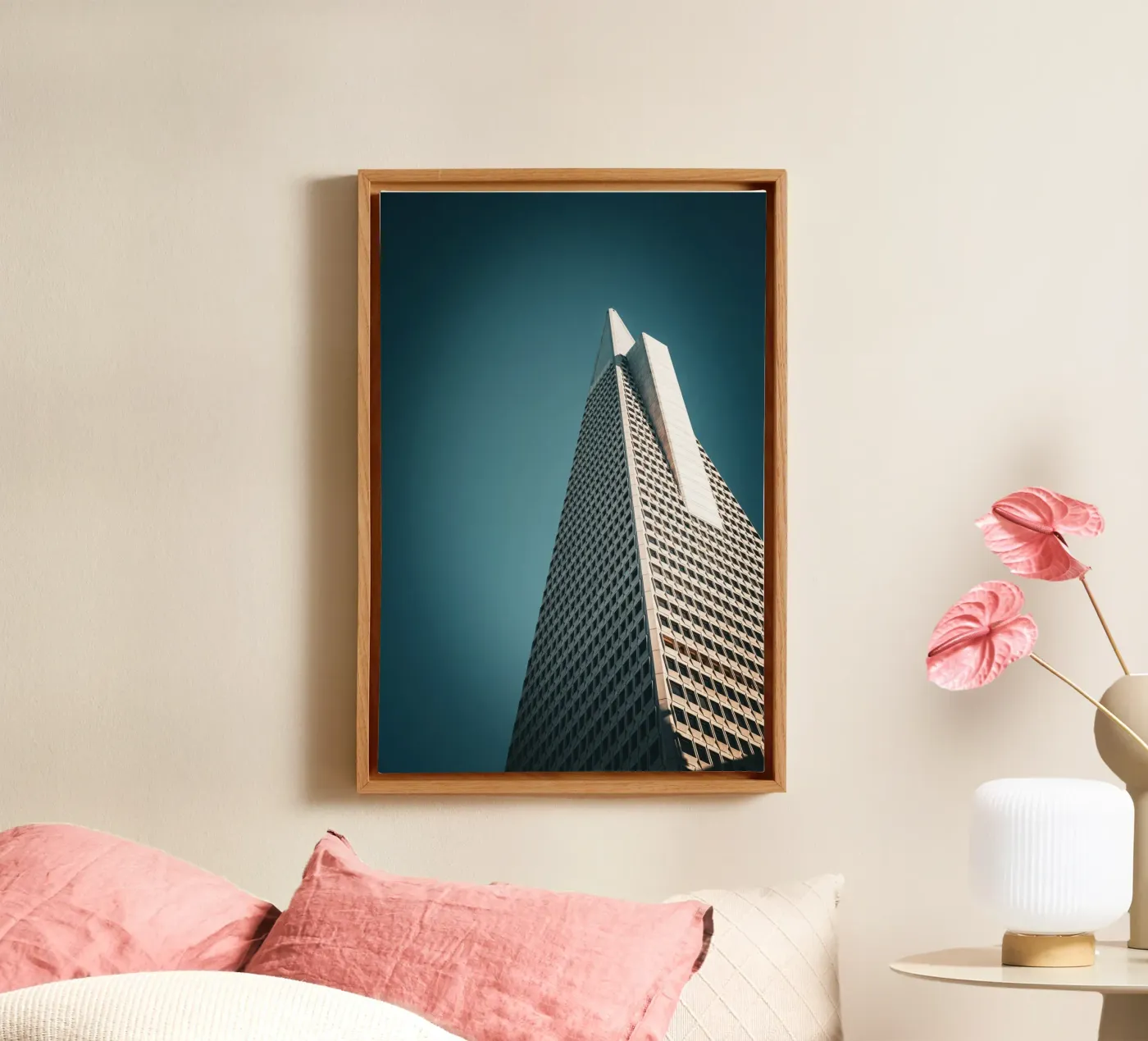 Skyscraper tela da Flo Klein Gallery