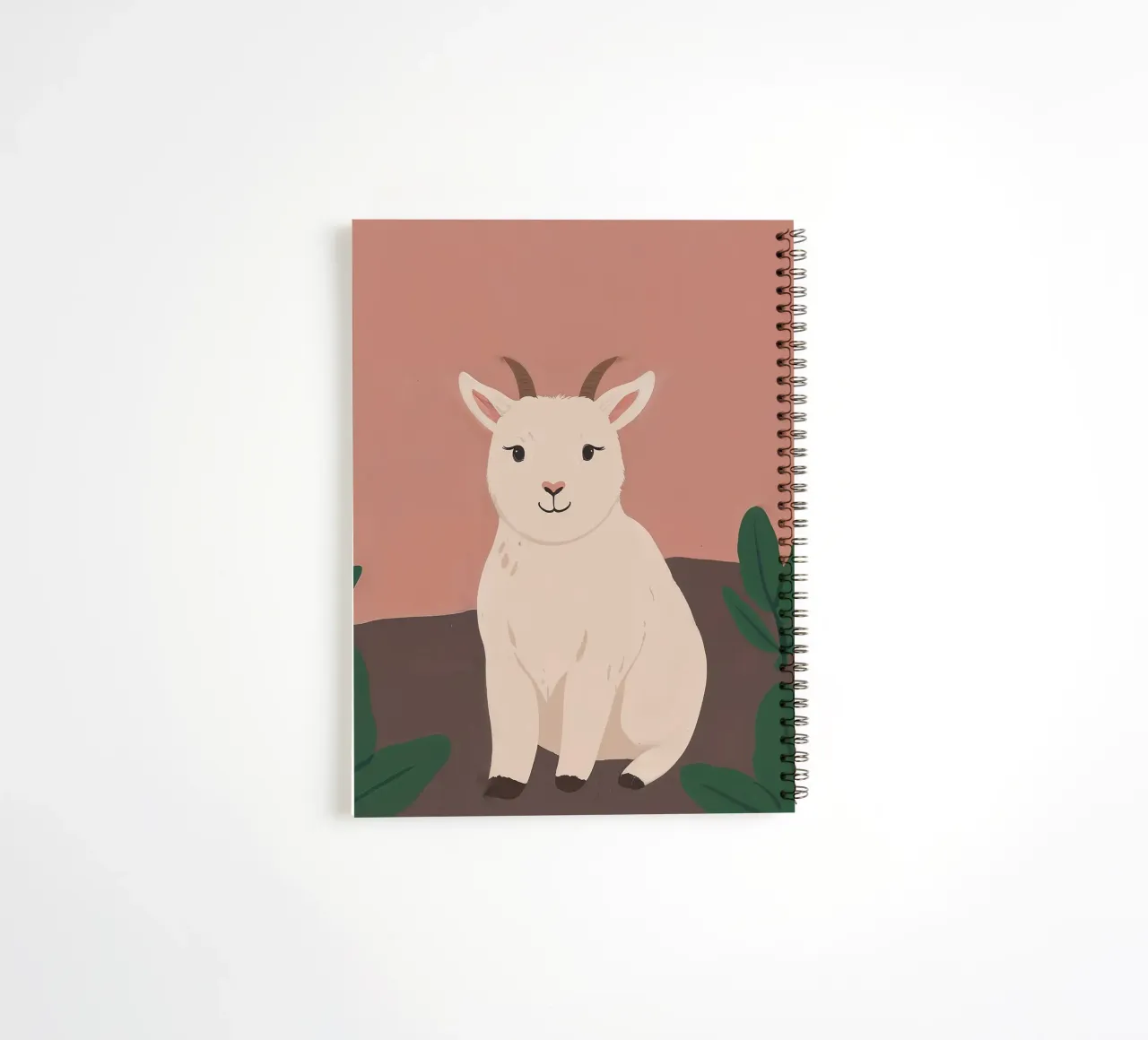 Capra amichevole e minuscola diario ad anelli da SnoopyAnimals