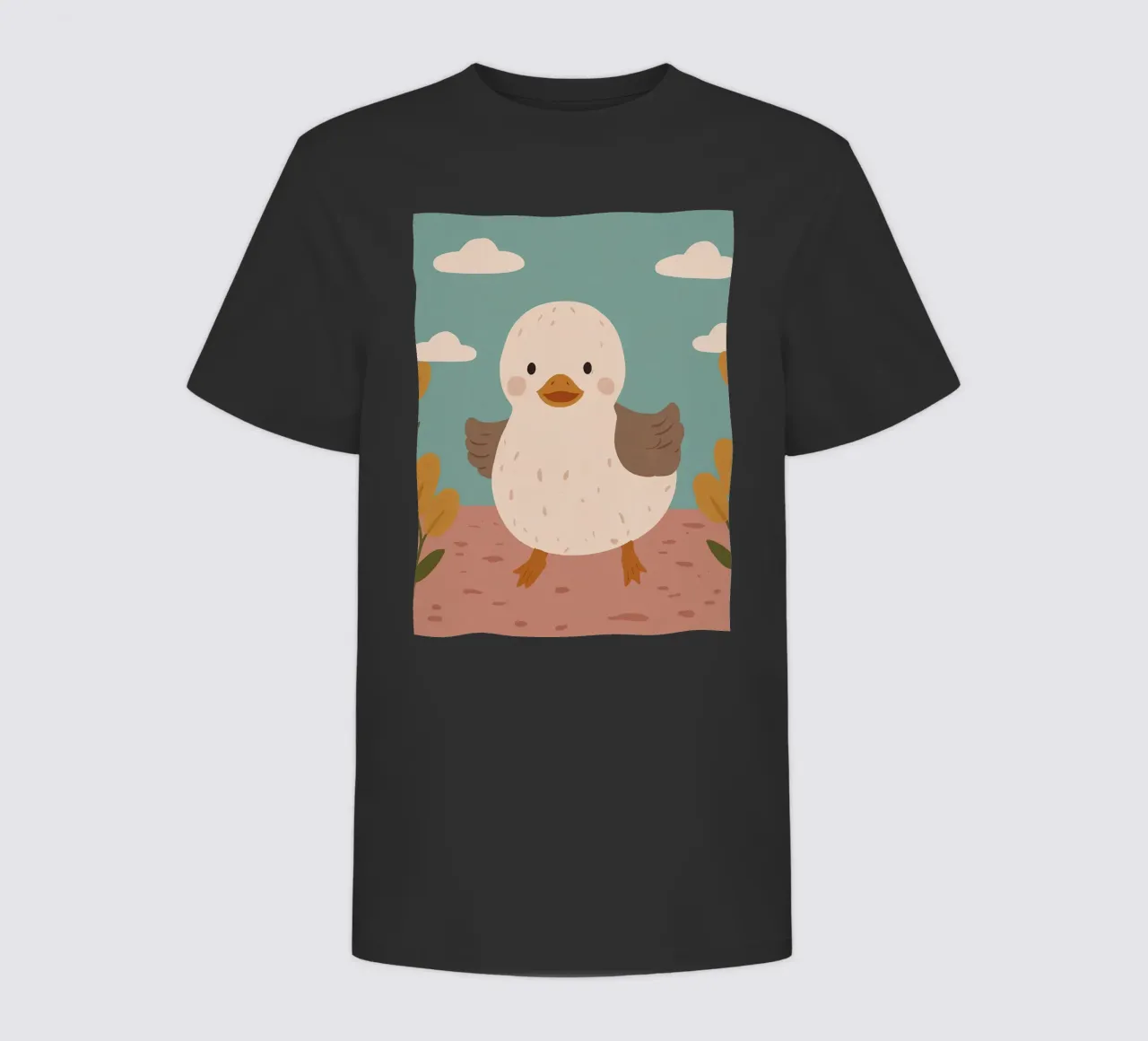 Anatra amichevole t-shirt bambini da SnoopyAnimals