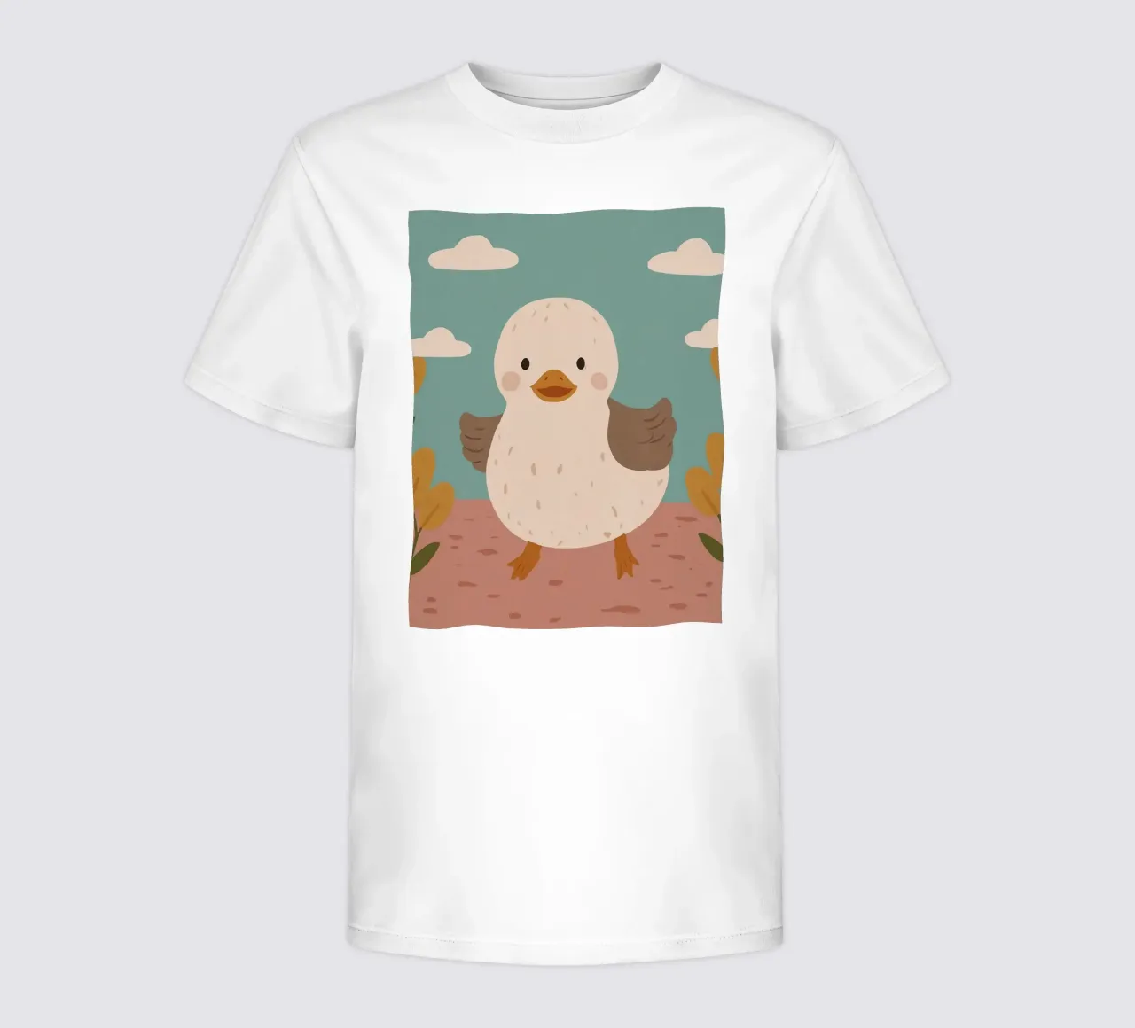 Anatra amichevole t-shirt bambini da SnoopyAnimals