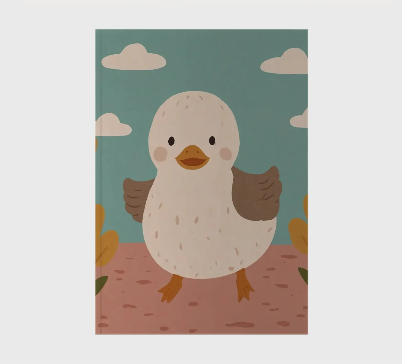 Friendly Tiny Duck notebook by SnoopyAnimals