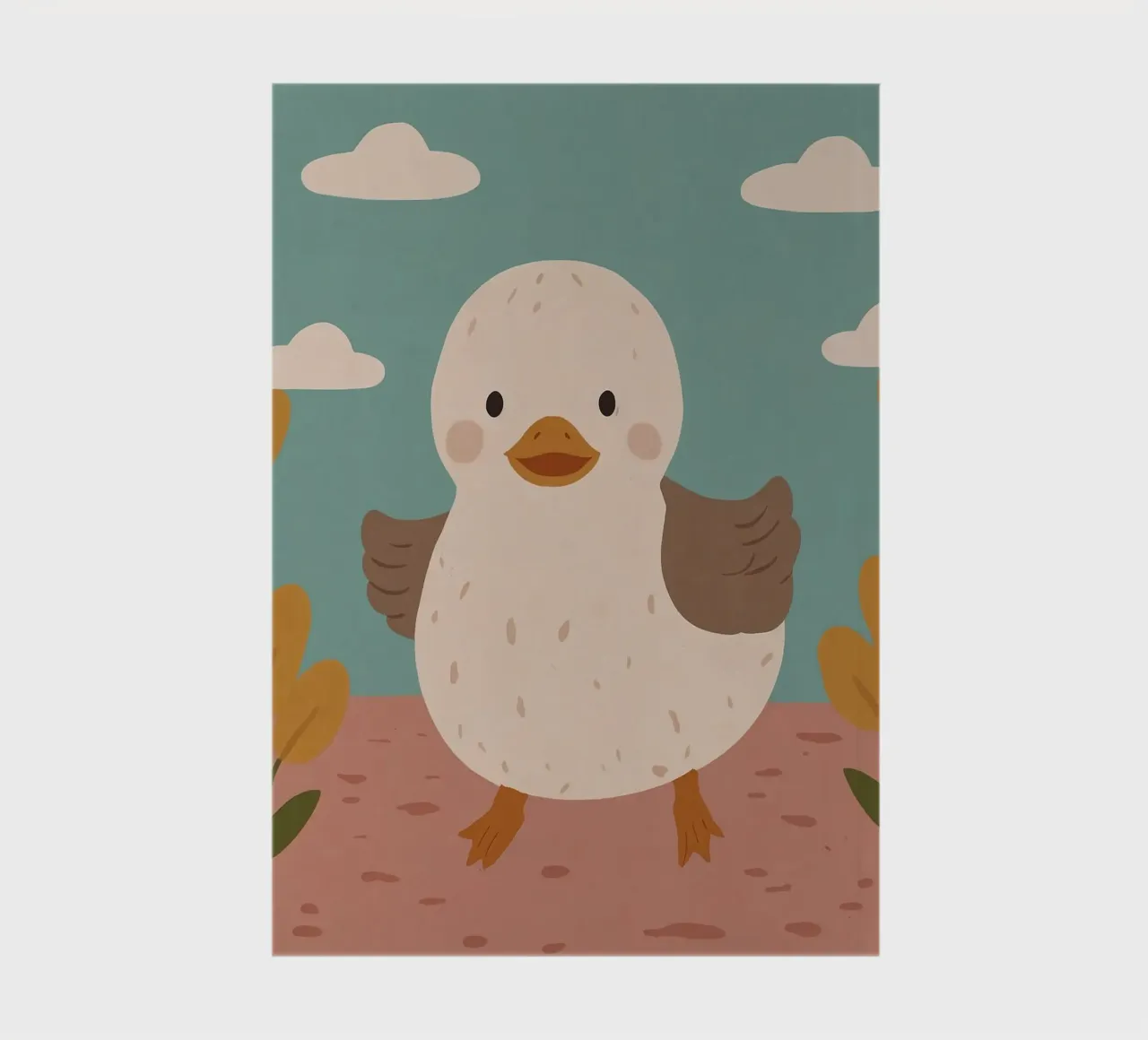 Friendly Tiny Duck notebook by SnoopyAnimals